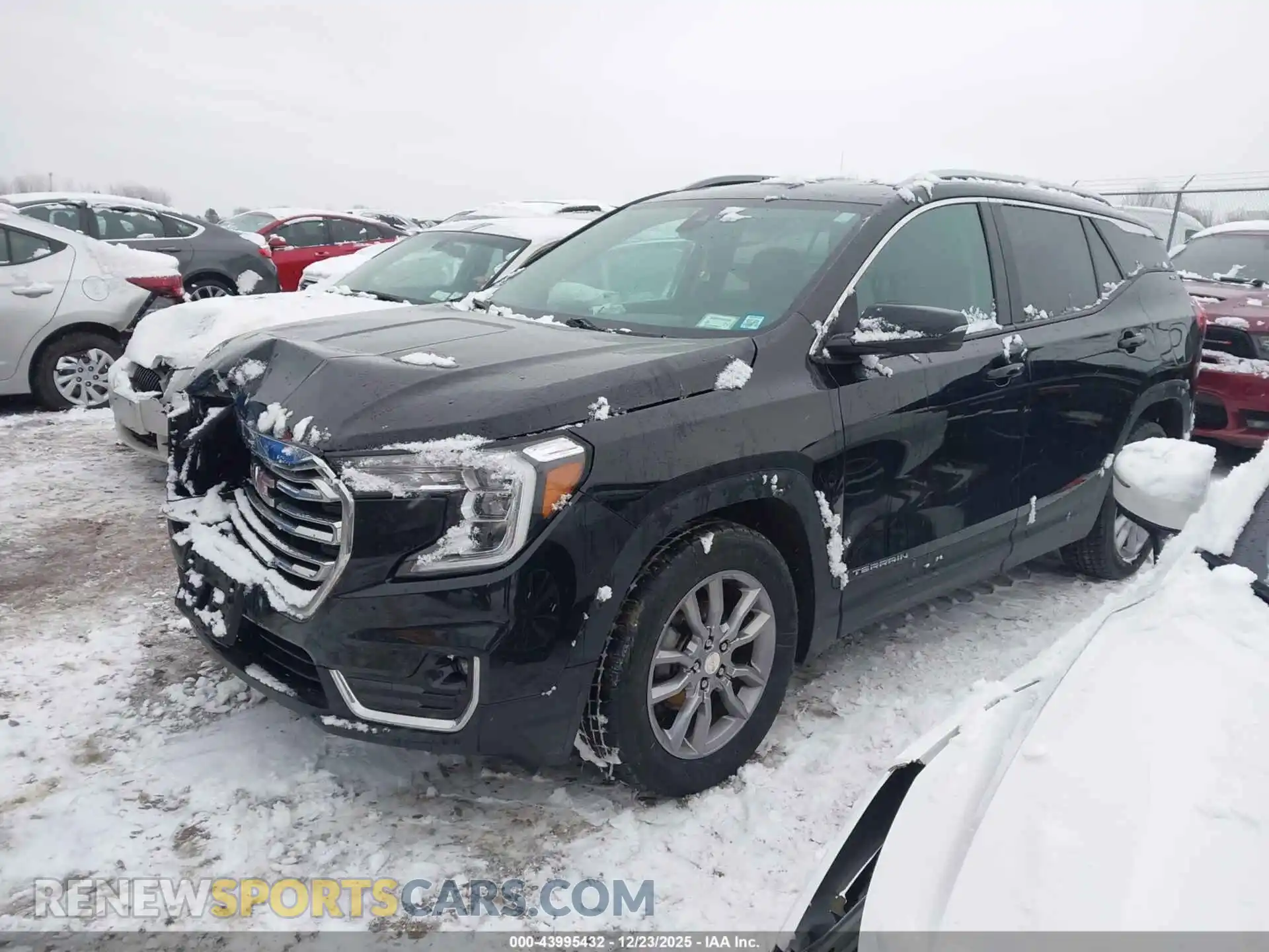 2 Photograph of a damaged car 3GKALVEV1NL230240 GMC TERRAIN 2022
