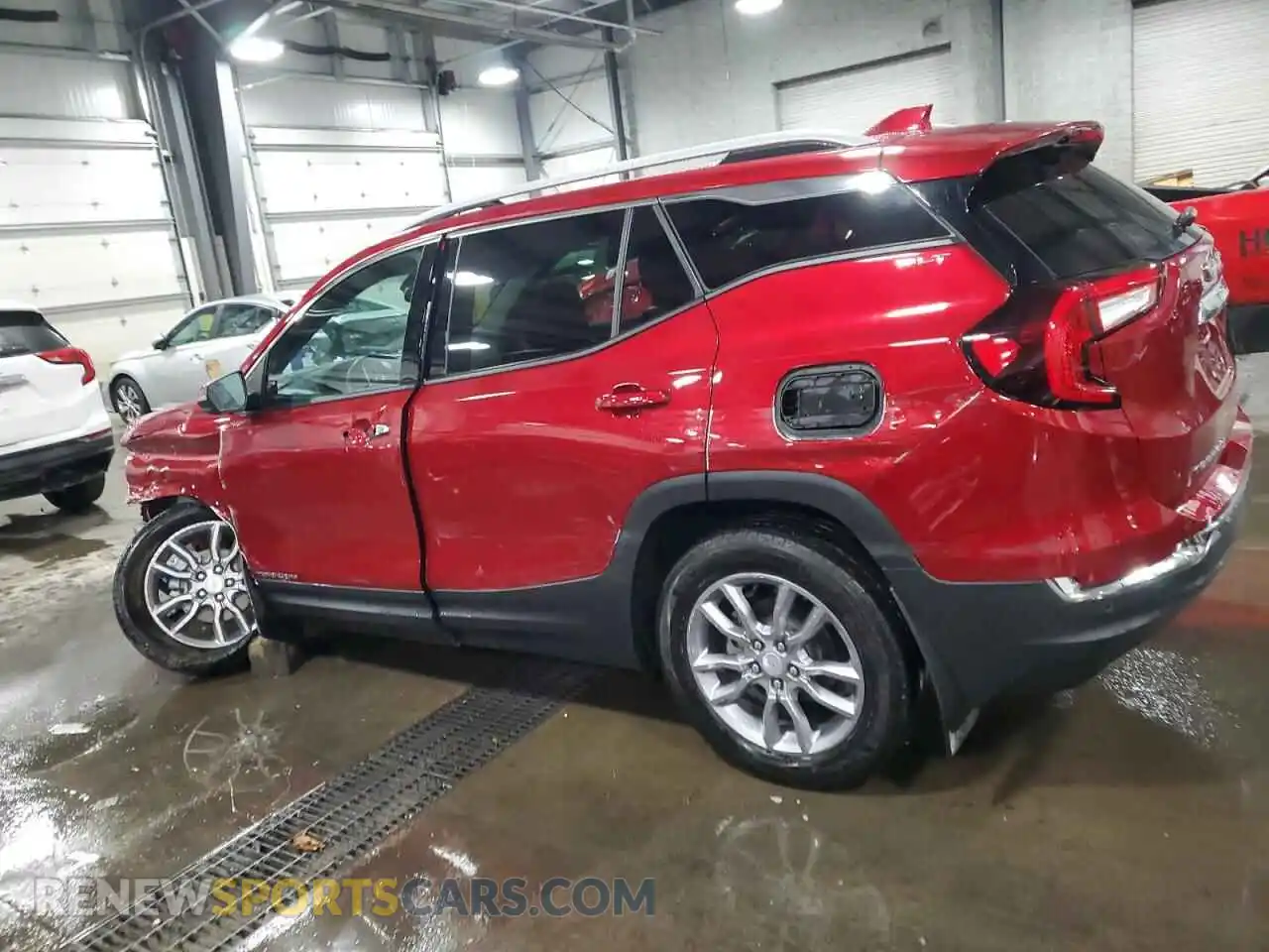 2 Photograph of a damaged car 3GKALVEV2NL106316 GMC TERRAIN 2022