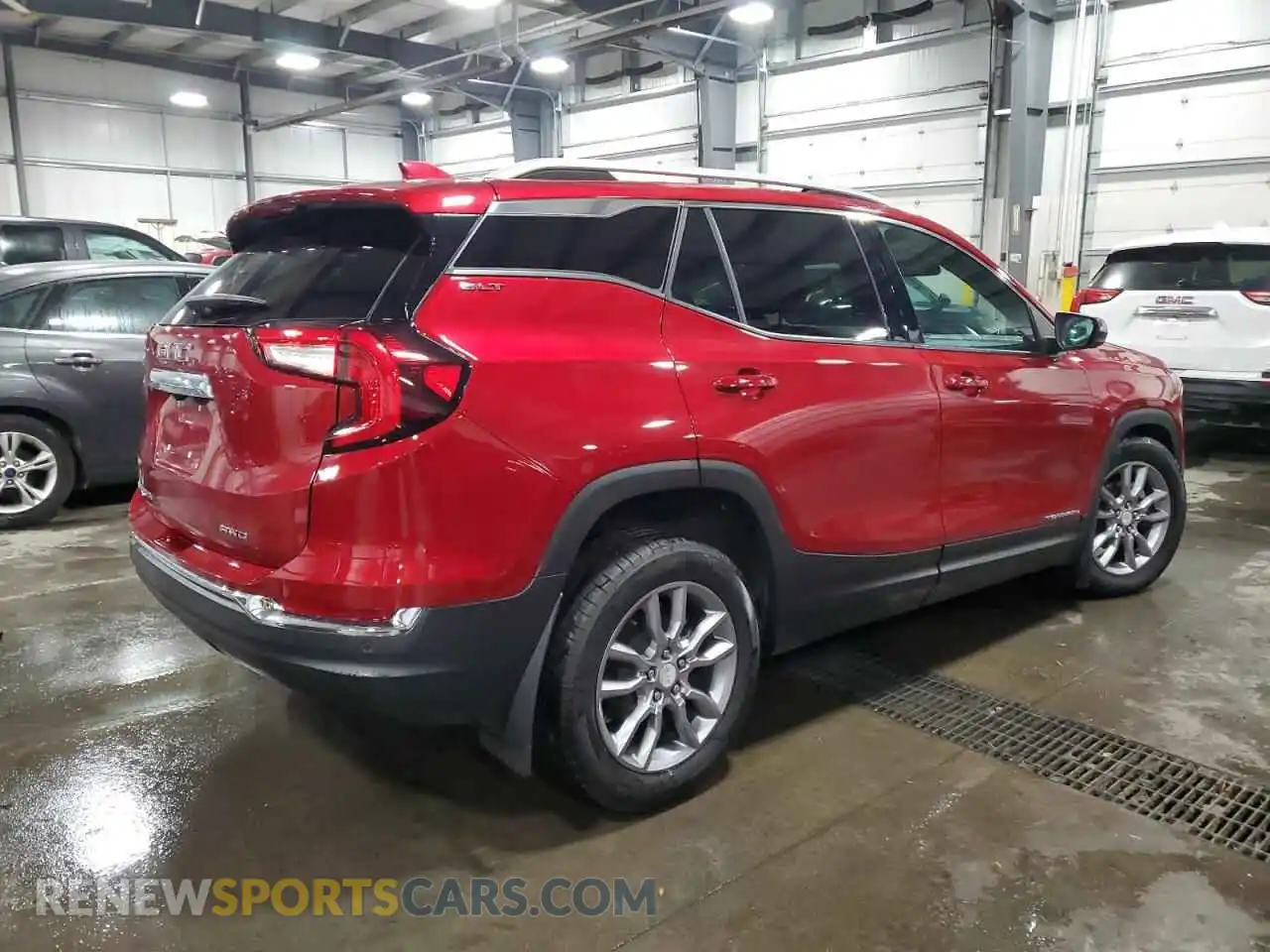 3 Photograph of a damaged car 3GKALVEV2NL106316 GMC TERRAIN 2022