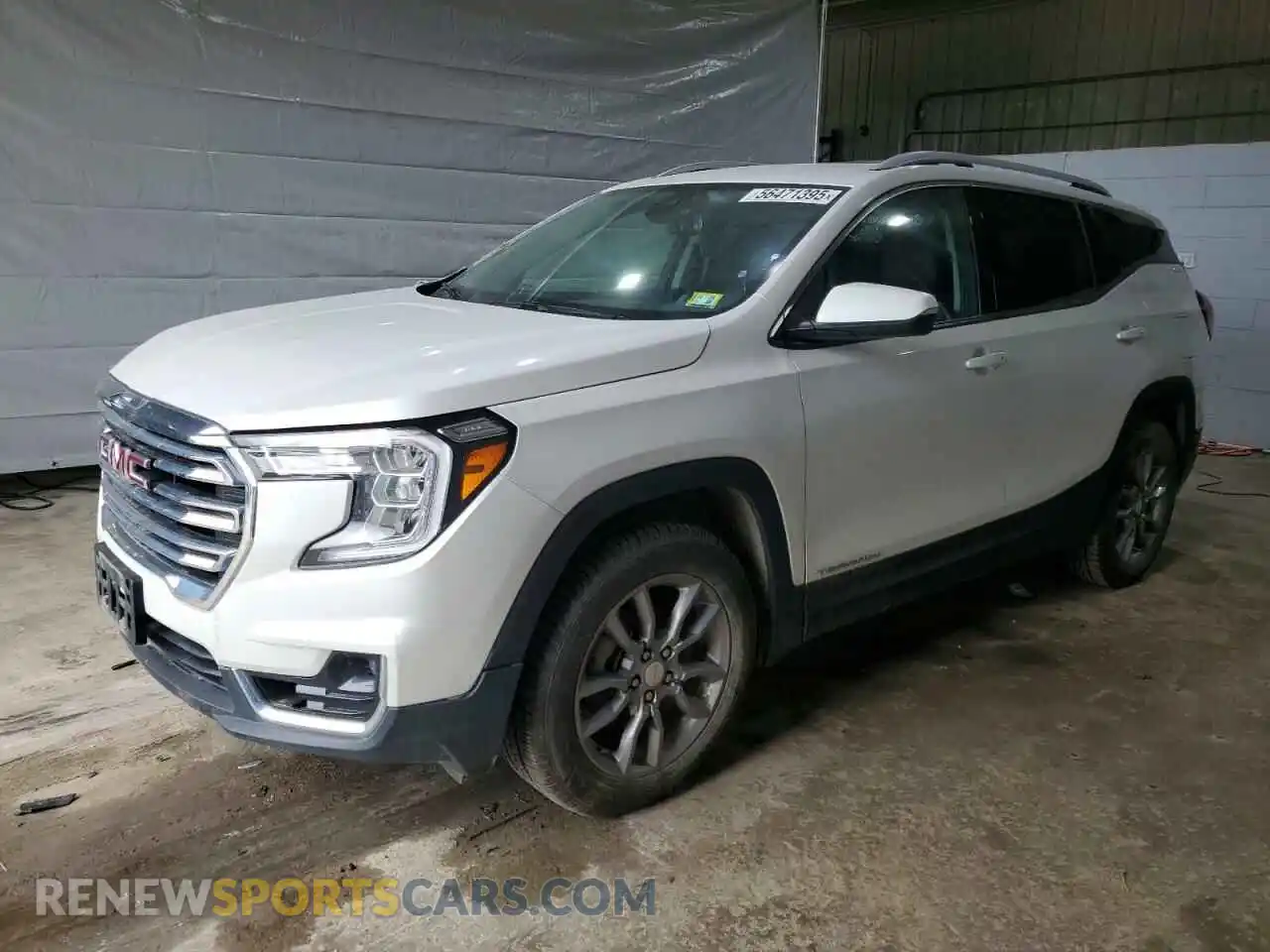 1 Photograph of a damaged car 3GKALVEV2NL107658 GMC TERRAIN 2022