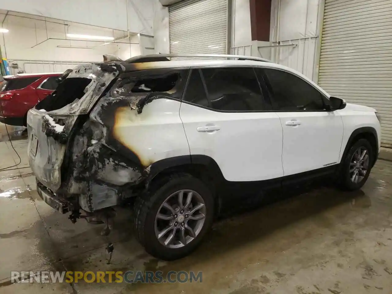 3 Photograph of a damaged car 3GKALVEV2NL259021 GMC TERRAIN 2022