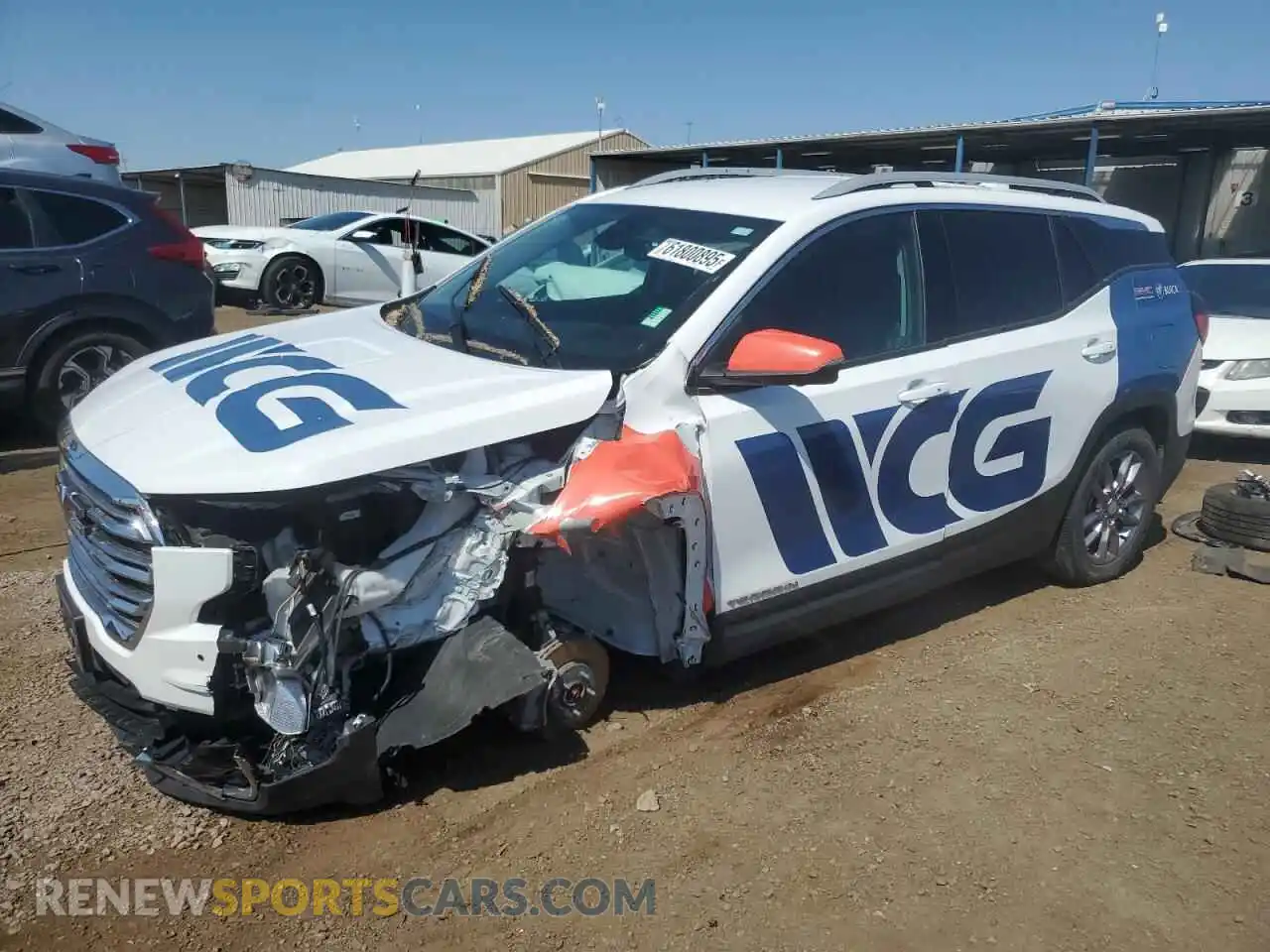 1 Photograph of a damaged car 3GKALVEV2NL289846 GMC TERRAIN 2022