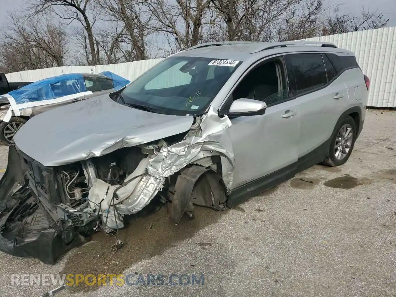 1 fotografías del automóvil dañado 3GKALVEV3NL102226 GMC TERRAIN 2022