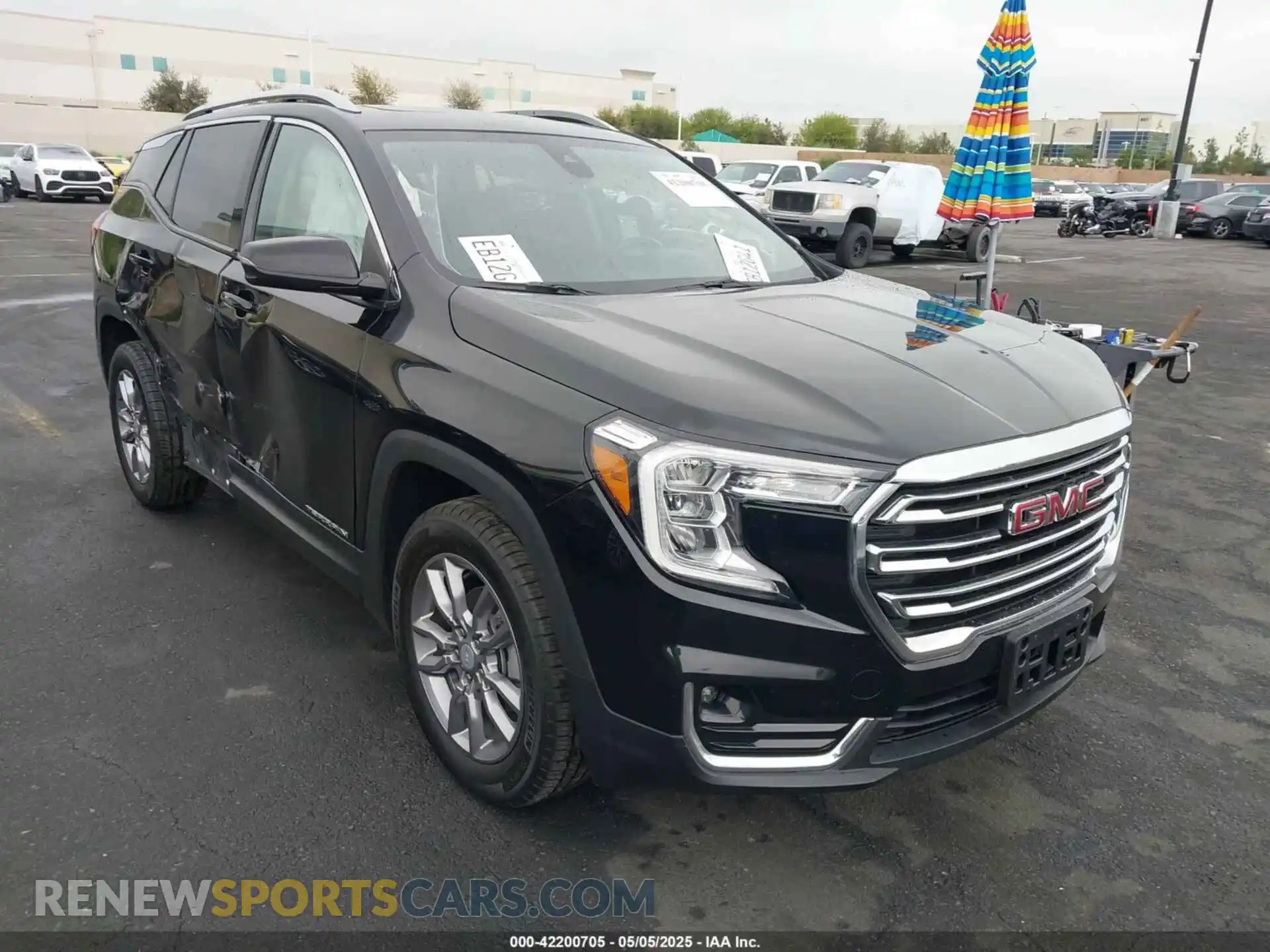 1 Photograph of a damaged car 3GKALVEV3NL164323 GMC TERRAIN 2022