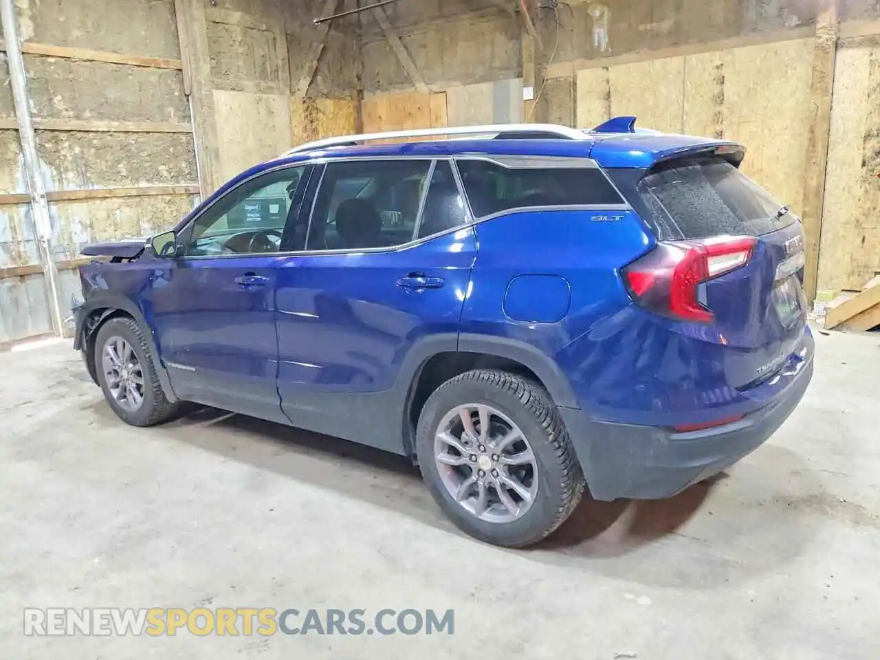 2 fotografías del automóvil dañado 3GKALVEV3NL275731 GMC TERRAIN 2022