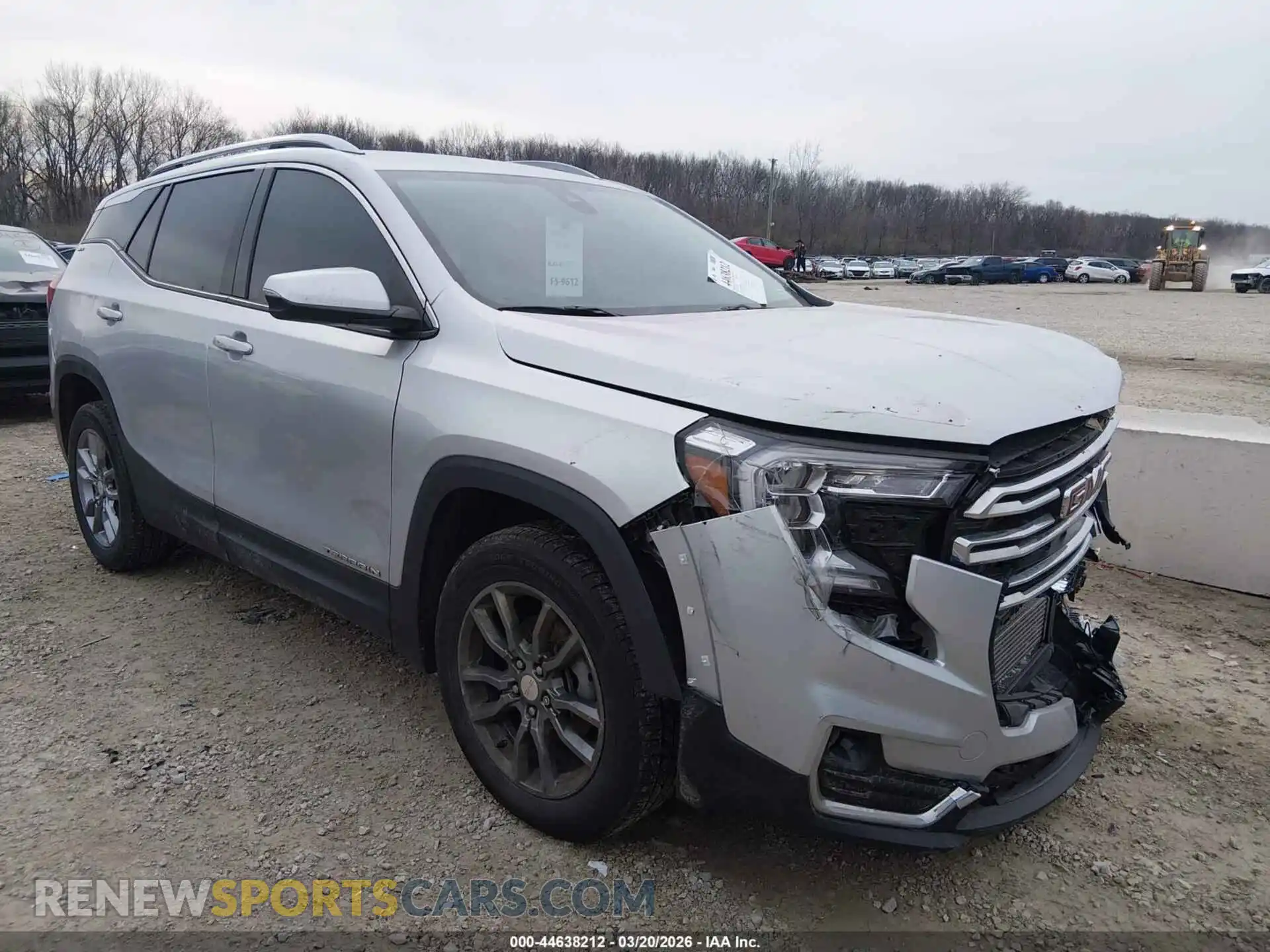 1 Photograph of a damaged car 3GKALVEV4NL101652 GMC TERRAIN 2022