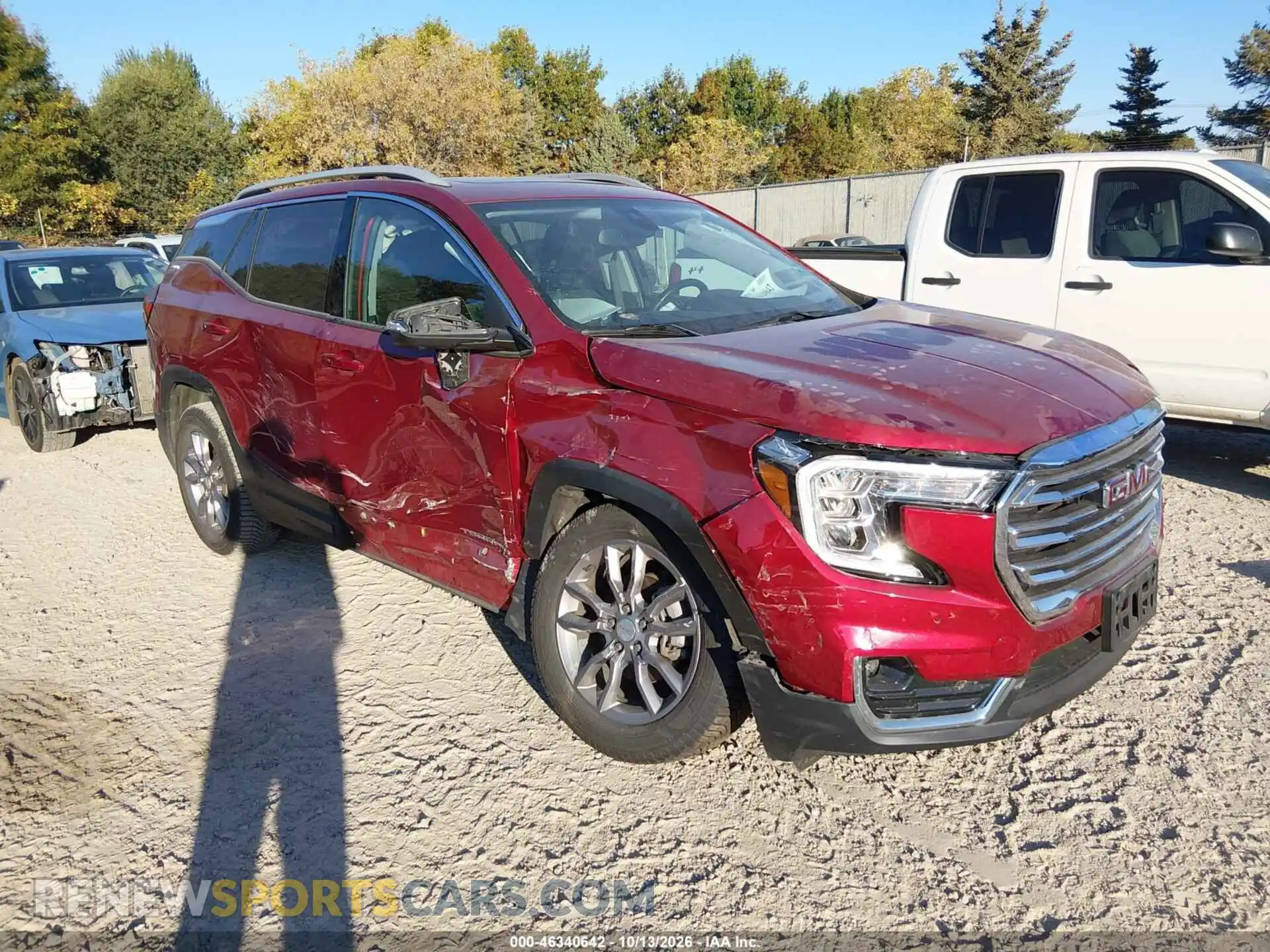 1 Photograph of a damaged car 3GKALVEV4NL126499 GMC TERRAIN 2022