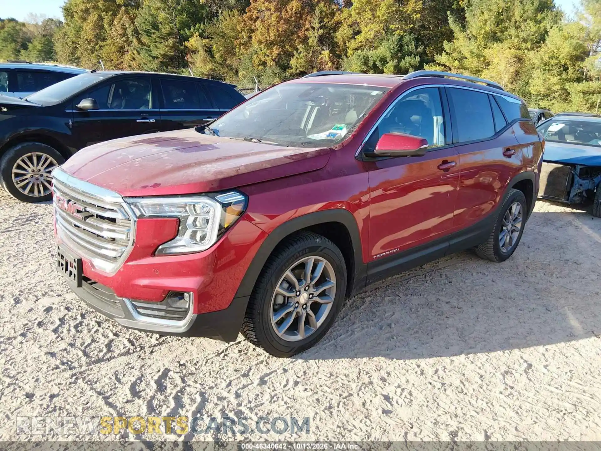 2 Photograph of a damaged car 3GKALVEV4NL126499 GMC TERRAIN 2022