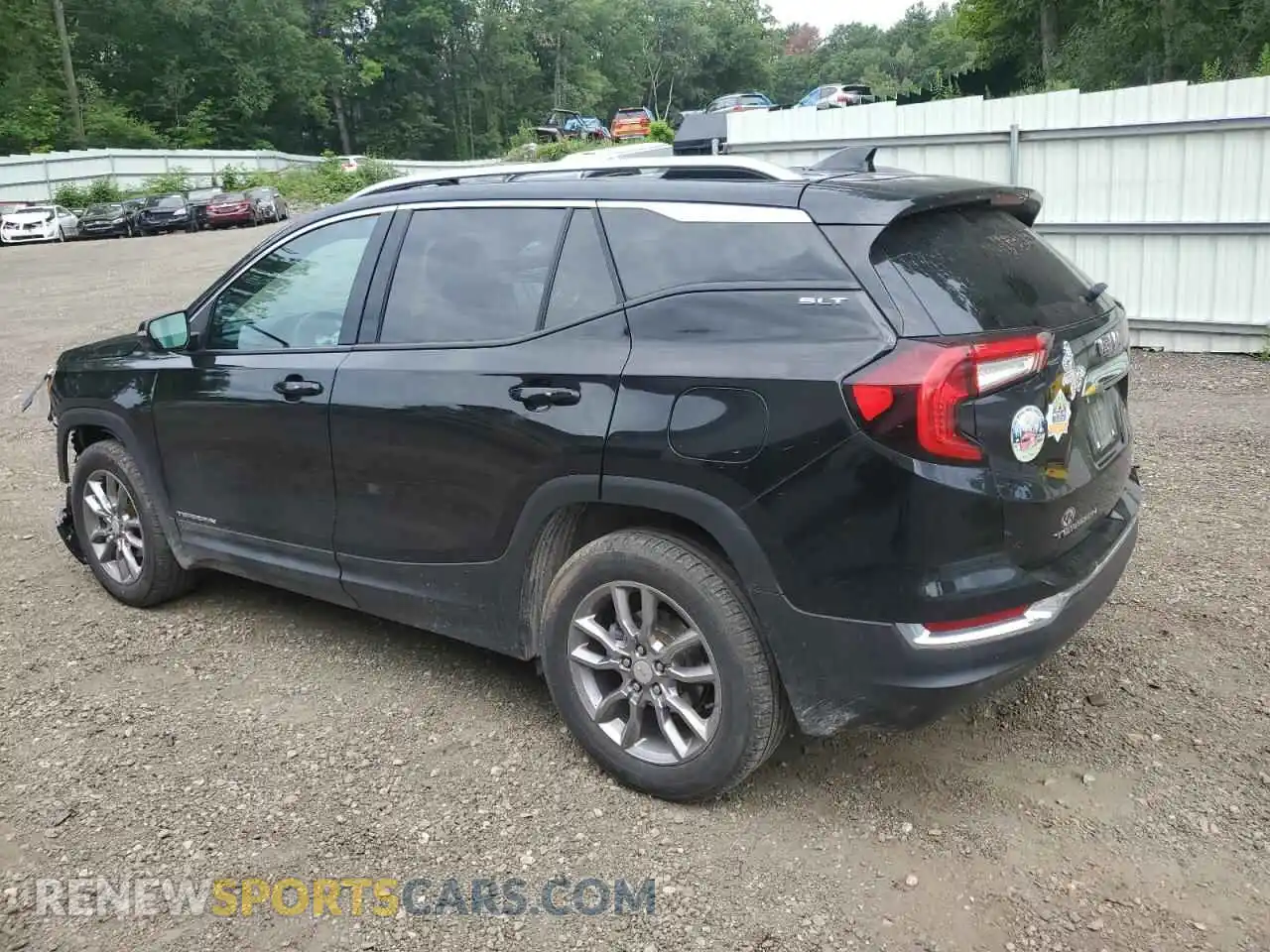 2 Photograph of a damaged car 3GKALVEV4NL170597 GMC TERRAIN 2022