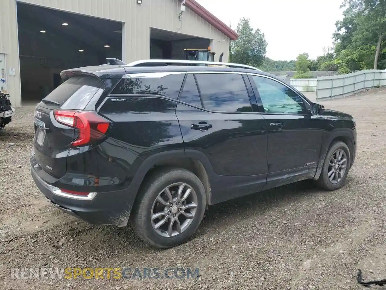 3 Photograph of a damaged car 3GKALVEV4NL170597 GMC TERRAIN 2022
