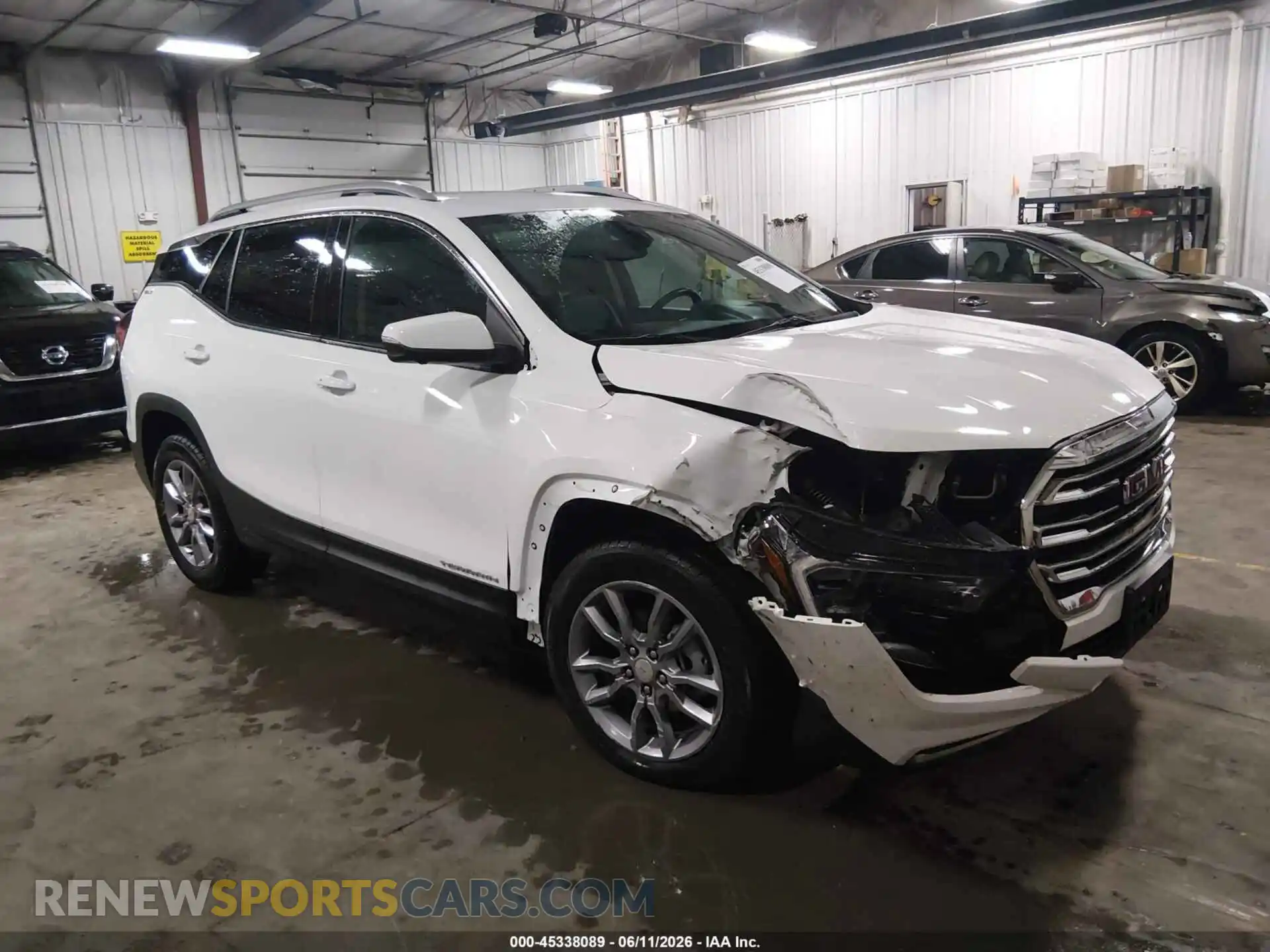1 Photograph of a damaged car 3GKALVEV4NL273860 GMC TERRAIN 2022