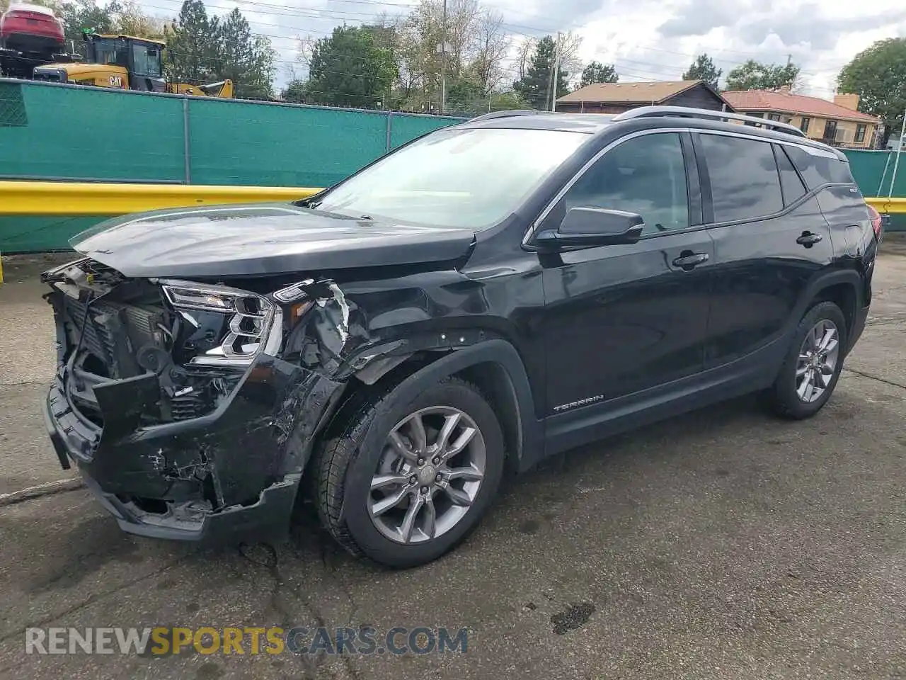 1 Photograph of a damaged car 3GKALVEV5NL183083 GMC TERRAIN 2022