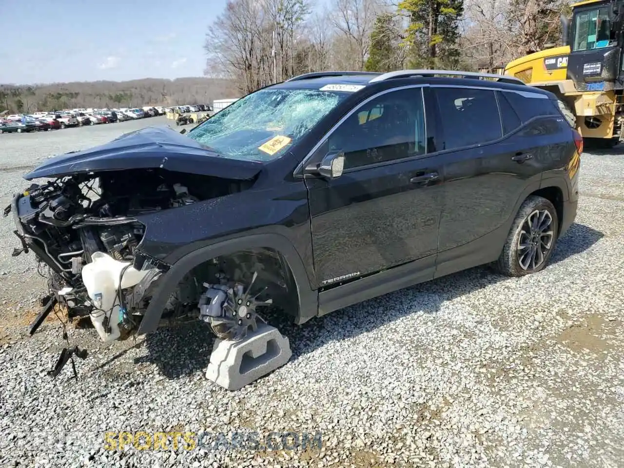1 Photograph of a damaged car 3GKALVEV5NL268697 GMC TERRAIN 2022