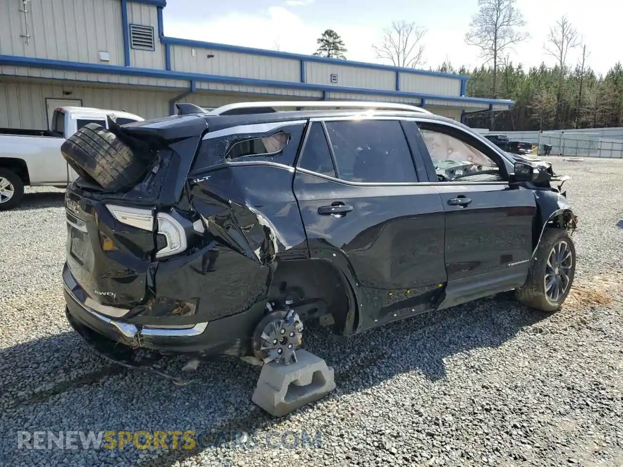 3 Photograph of a damaged car 3GKALVEV5NL268697 GMC TERRAIN 2022