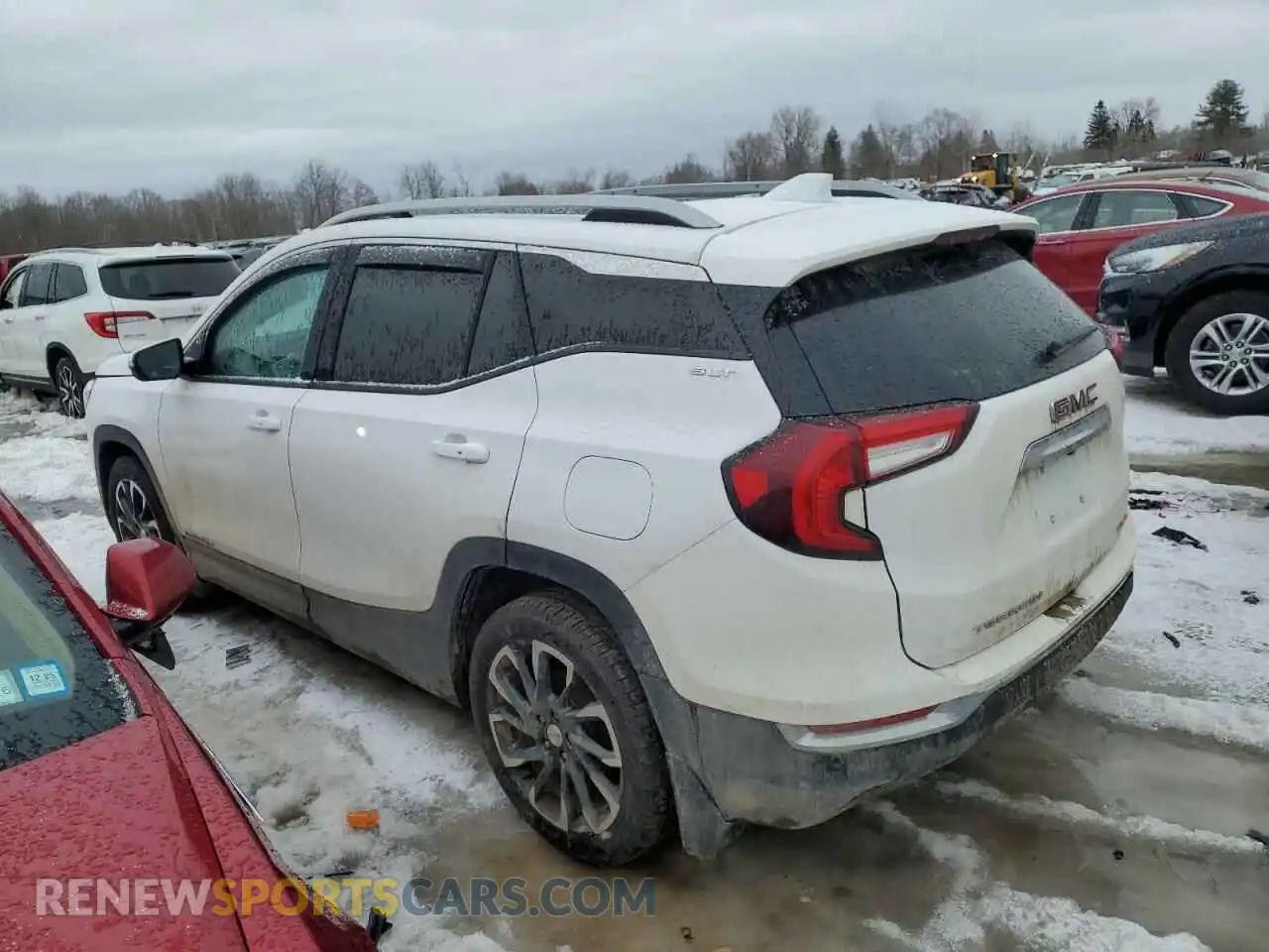 2 Photograph of a damaged car 3GKALVEV6NL148973 GMC TERRAIN 2022
