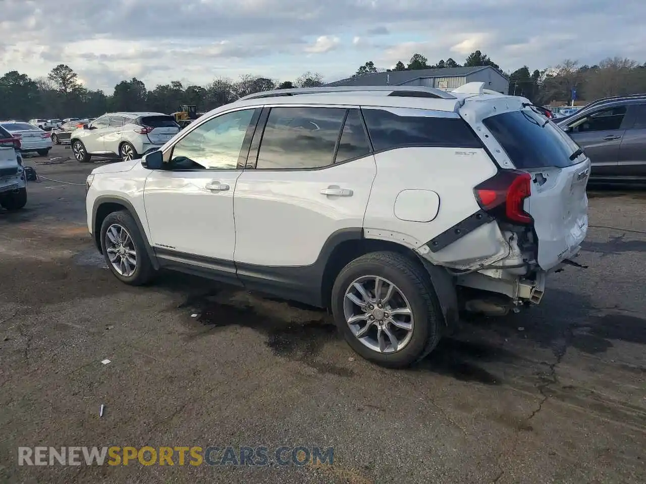 2 Photograph of a damaged car 3GKALVEV6NL164588 GMC TERRAIN 2022