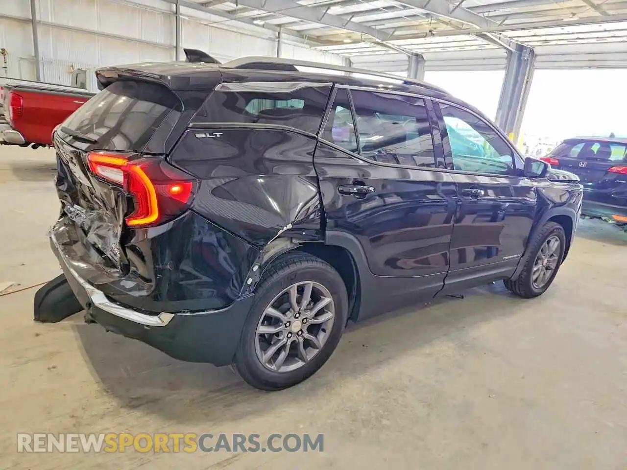 3 Photograph of a damaged car 3GKALVEV6NL292894 GMC TERRAIN 2022