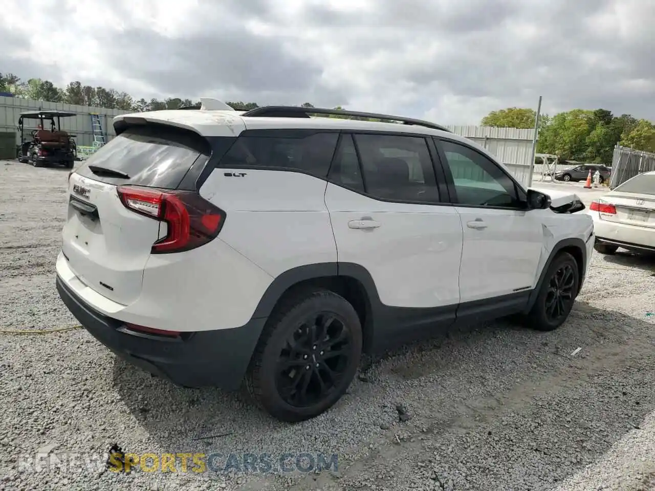 3 Photograph of a damaged car 3GKALVEV6NL293477 GMC TERRAIN 2022