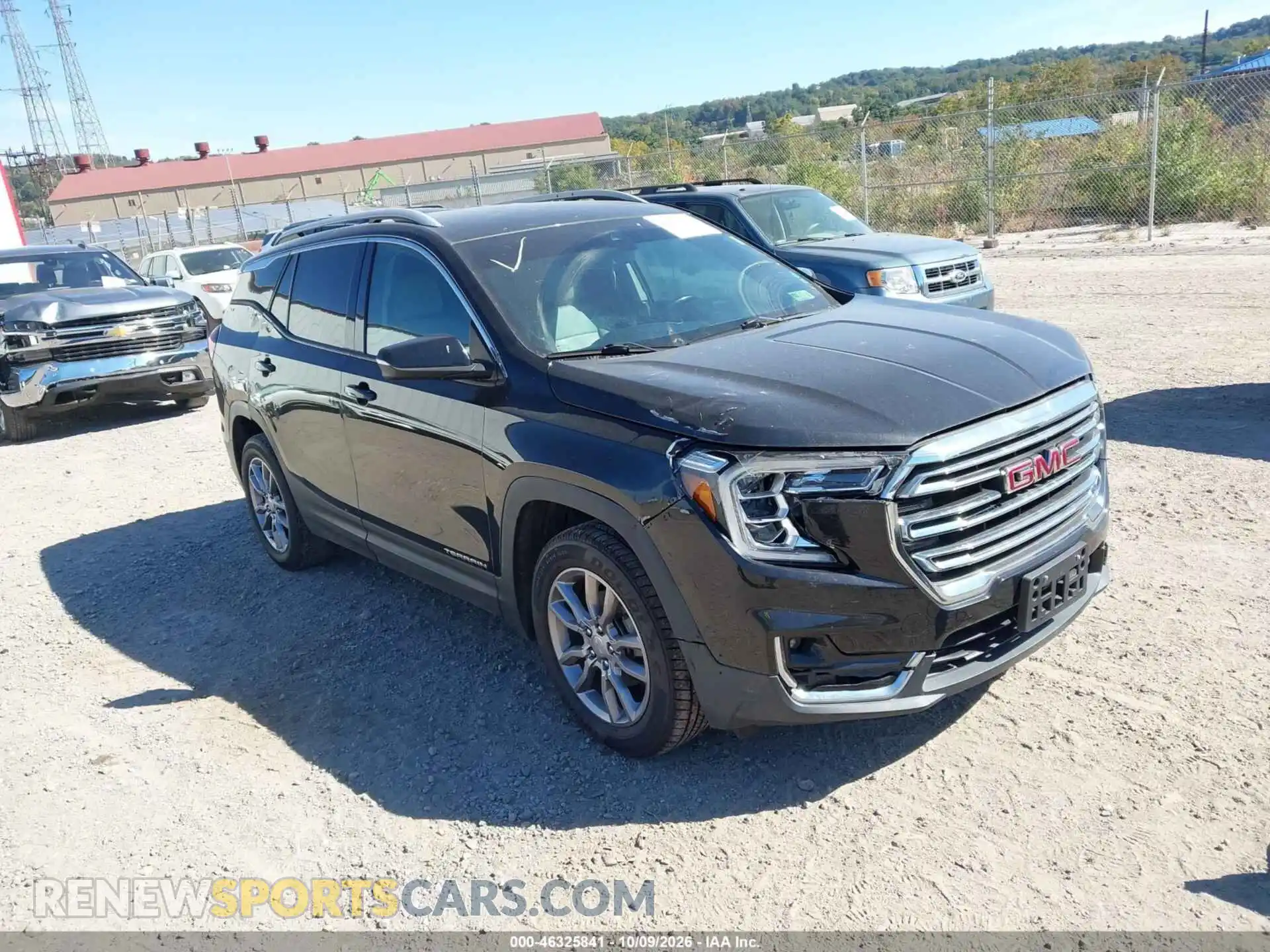 1 Photograph of a damaged car 3GKALVEV7NL210199 GMC TERRAIN 2022
