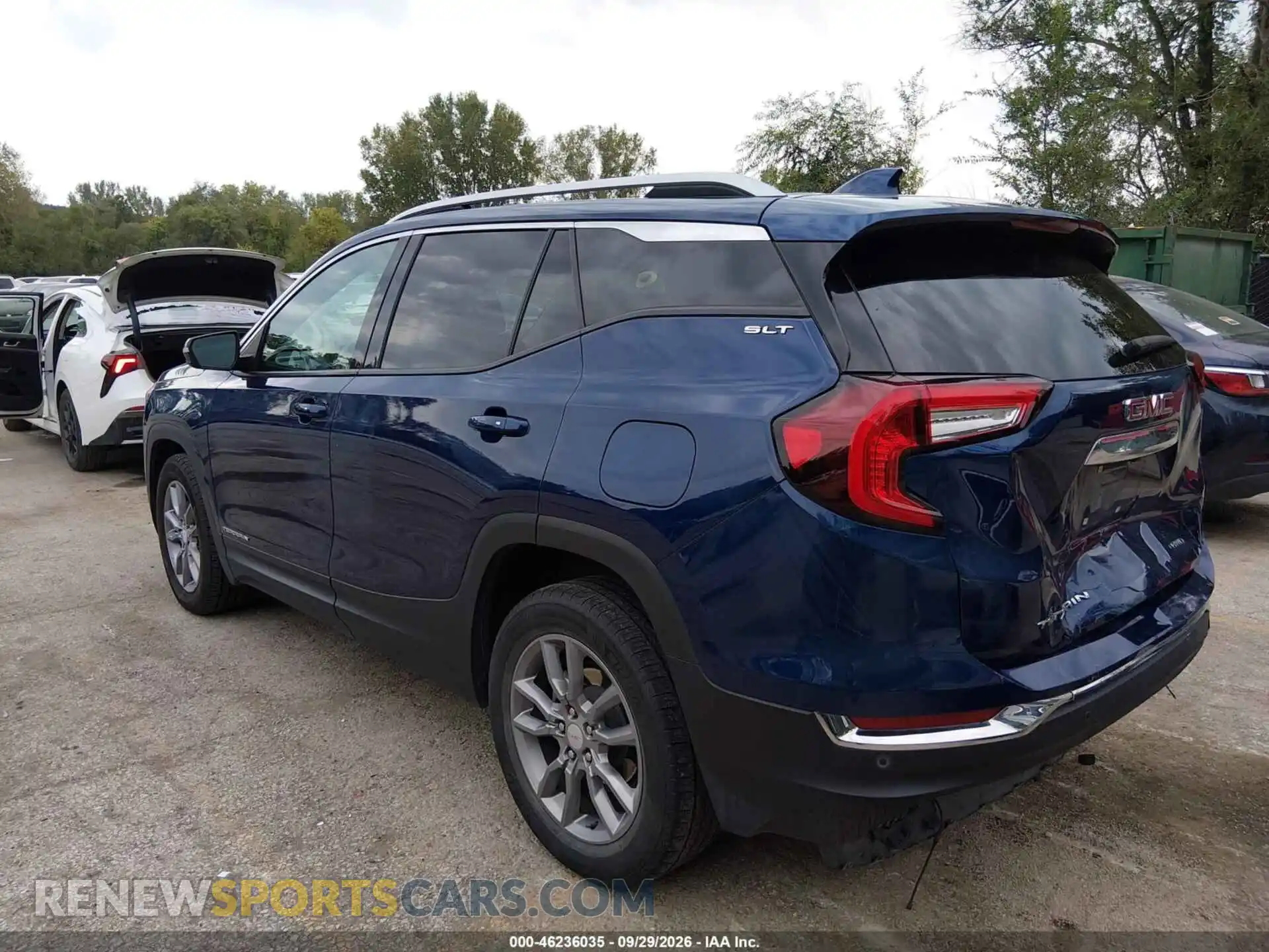 3 Photograph of a damaged car 3GKALVEV7NL254140 GMC TERRAIN 2022