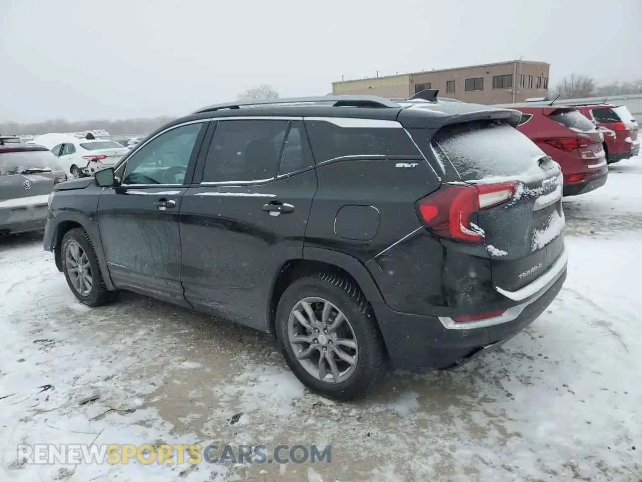 2 Photograph of a damaged car 3GKALVEV8NL146626 GMC TERRAIN 2022
