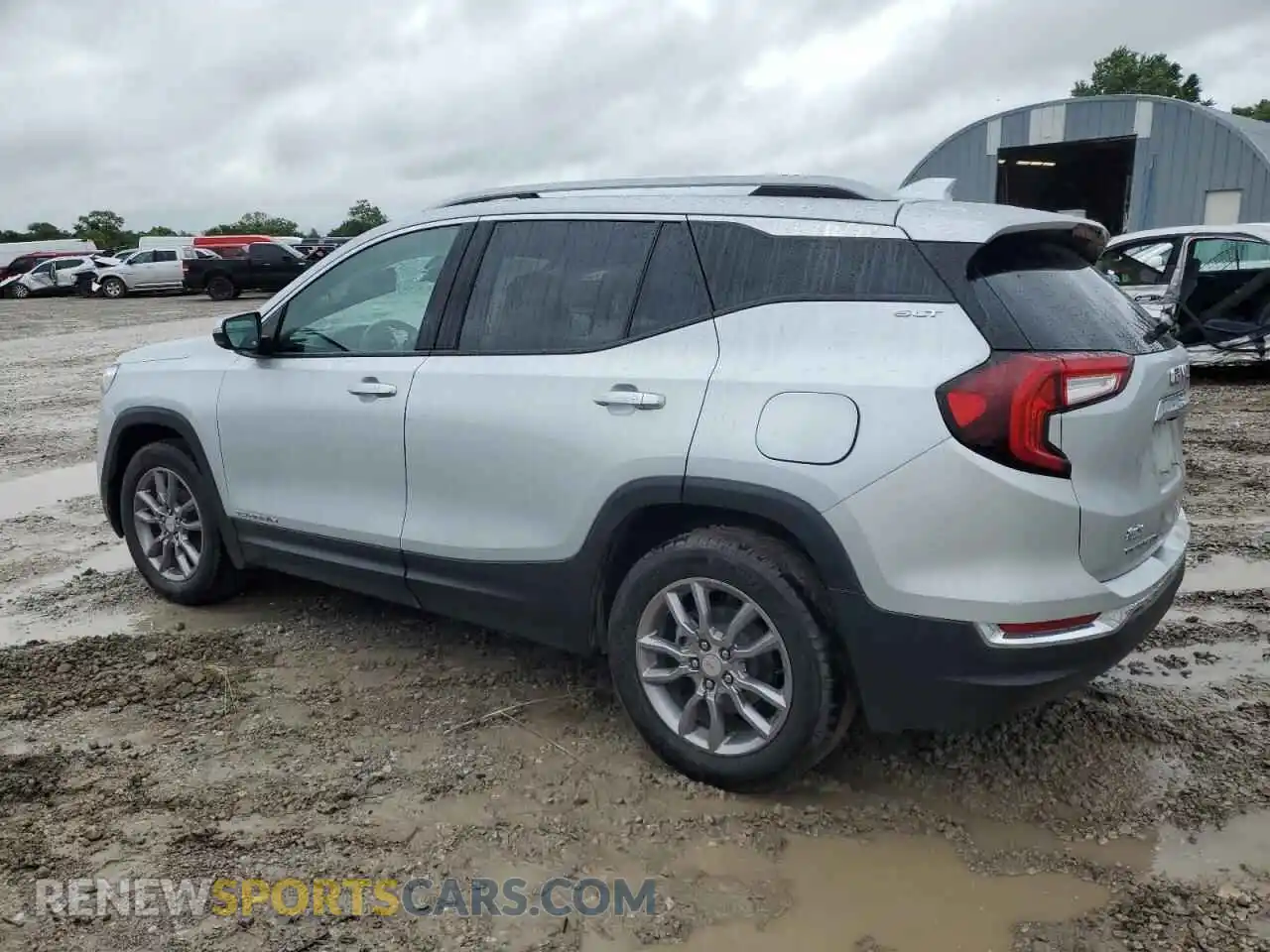 2 Photograph of a damaged car 3GKALVEV8NL169713 GMC TERRAIN 2022