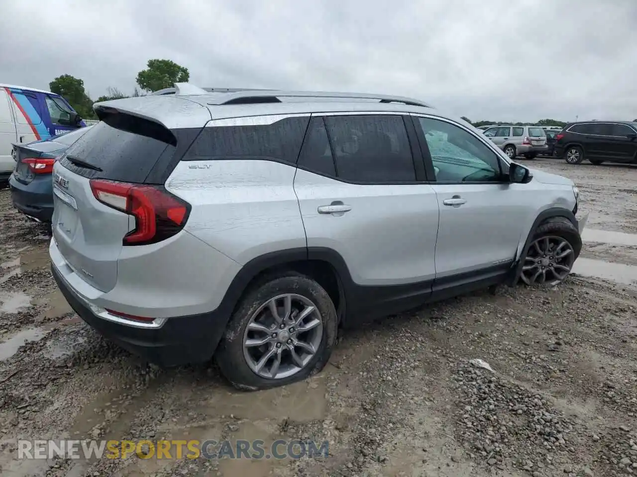 3 Photograph of a damaged car 3GKALVEV8NL169713 GMC TERRAIN 2022