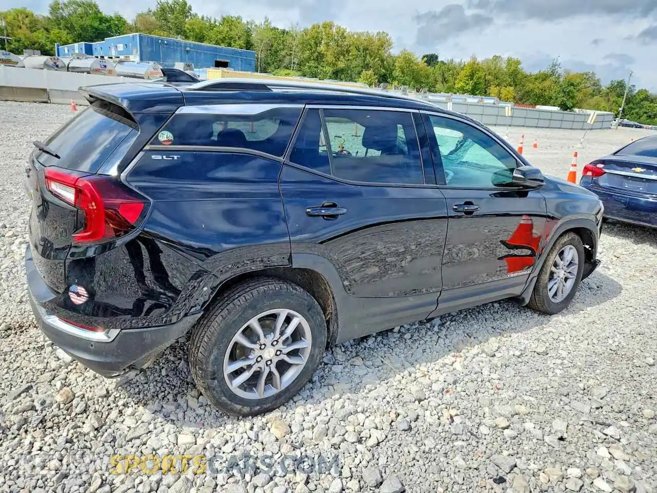3 Photograph of a damaged car 3GKALVEV9NL111450 GMC TERRAIN 2022