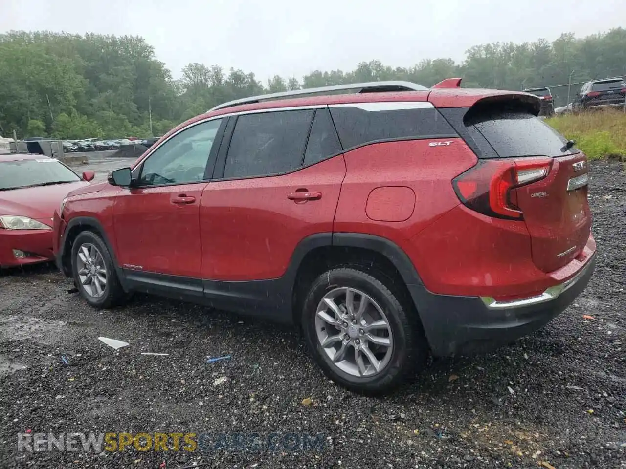 2 Photograph of a damaged car 3GKALVEVXNL142254 GMC TERRAIN 2022