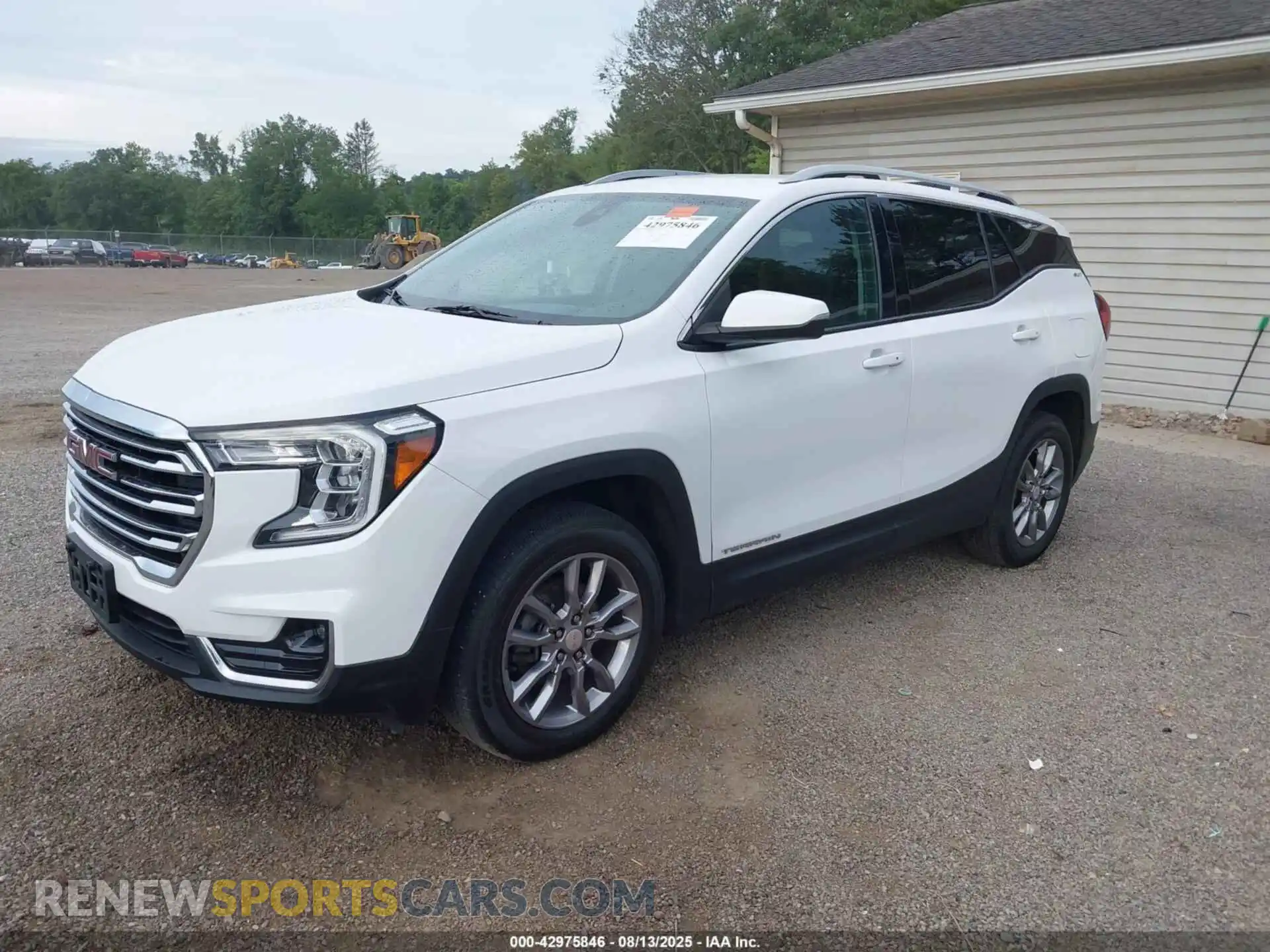 2 fotografías del automóvil dañado 3GKALVEVXNL210276 GMC TERRAIN 2022
