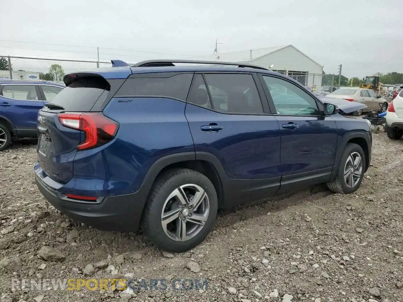 3 Photograph of a damaged car 3GKALVEVXNL241463 GMC TERRAIN 2022