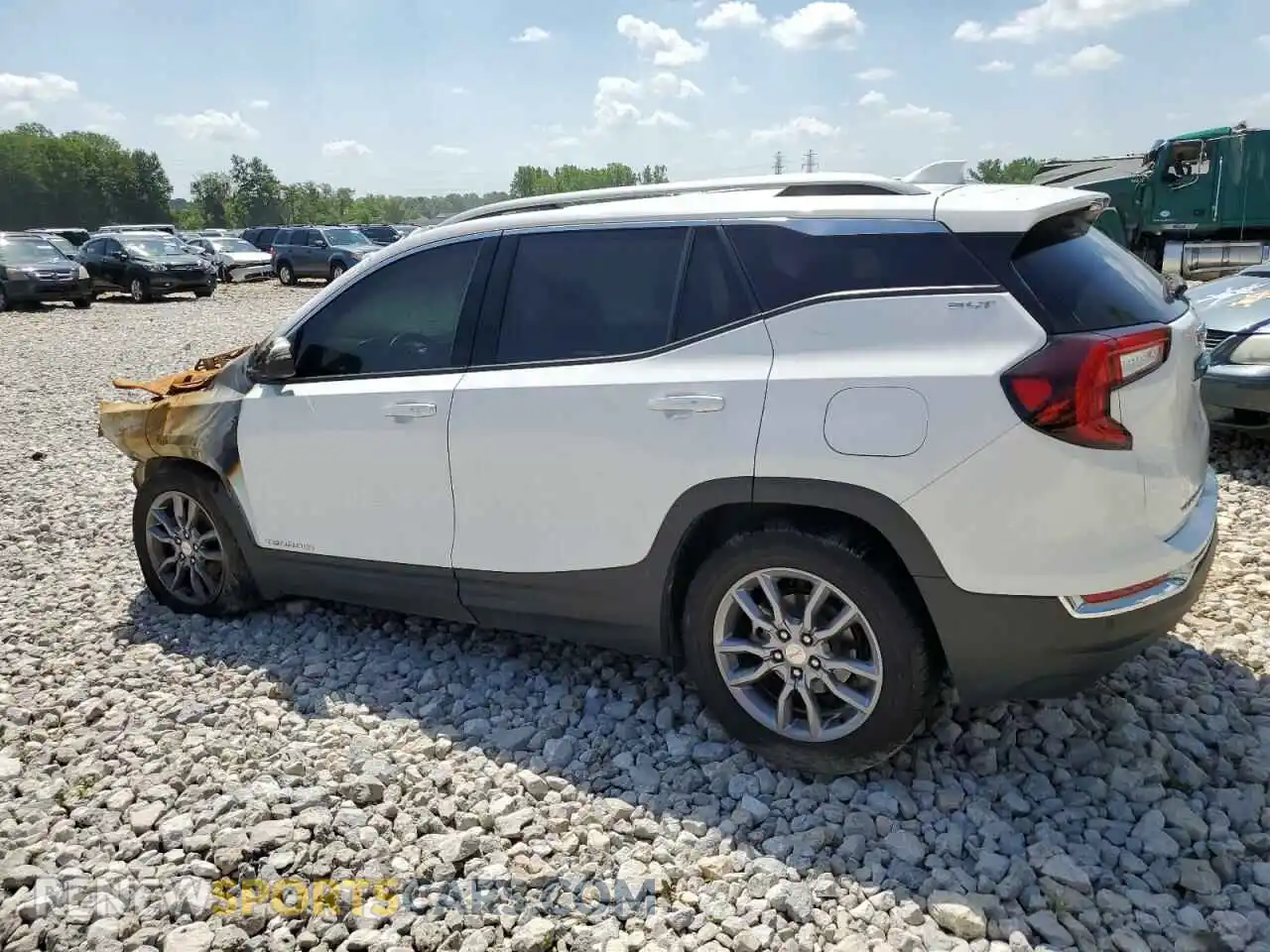 2 Фотография поврежденного автомобиля 3GKALVEVXNL266203 GMC TERRAIN 2022