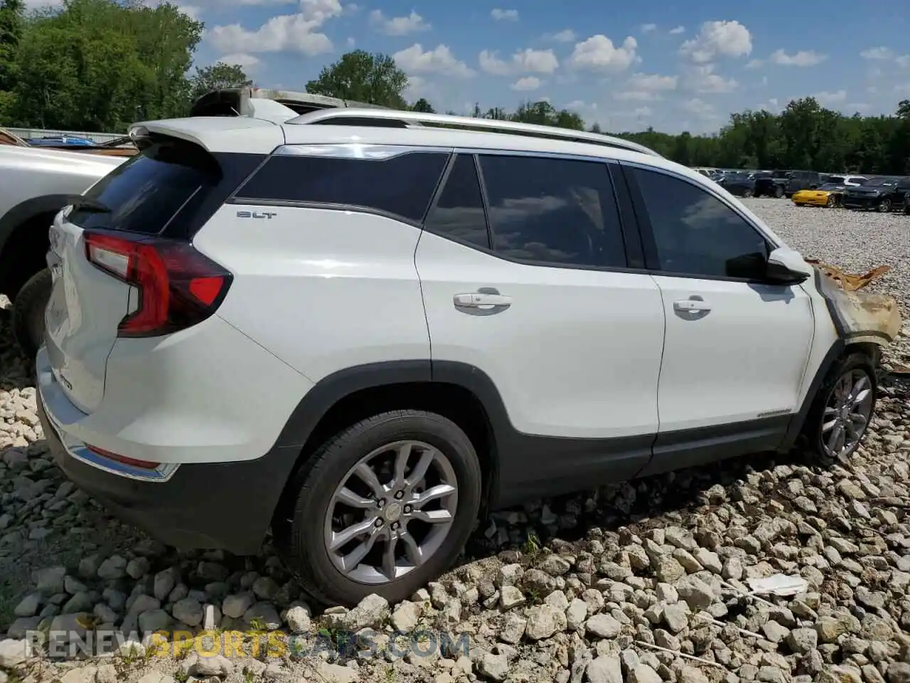 3 Фотография поврежденного автомобиля 3GKALVEVXNL266203 GMC TERRAIN 2022
