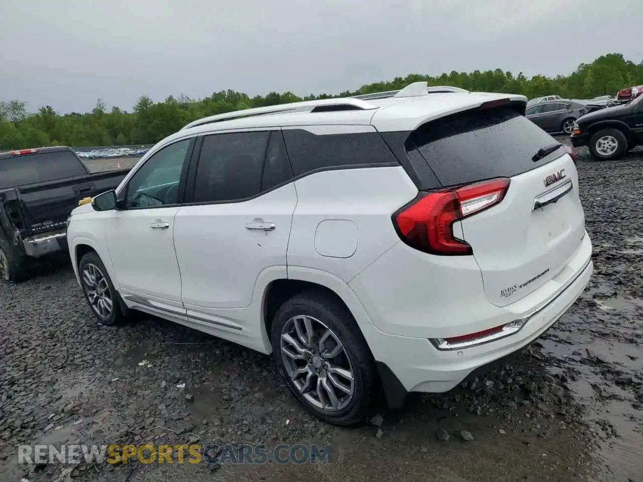 2 Photograph of a damaged car 3GKALXEV1NL298565 GMC TERRAIN 2022