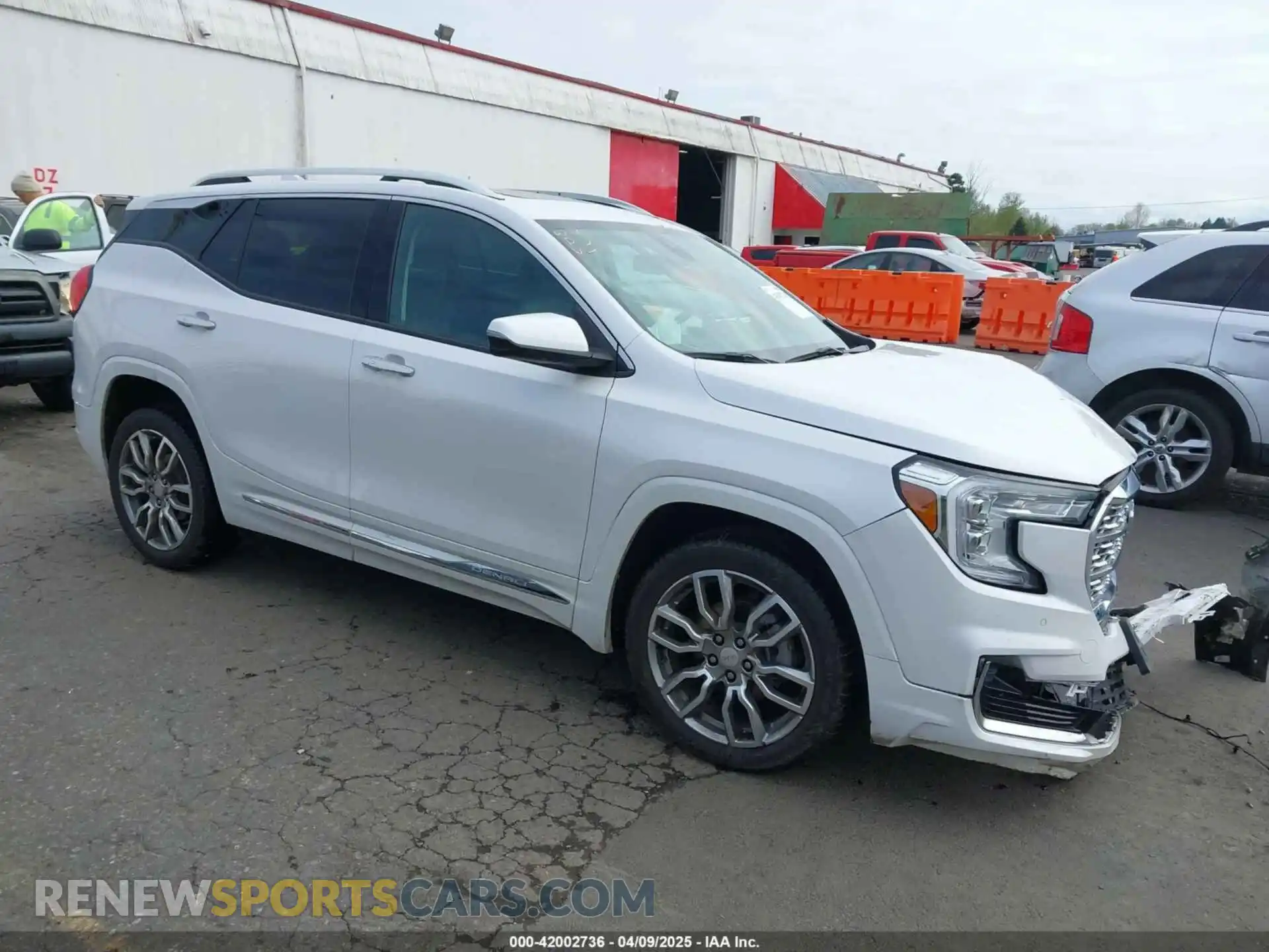 1 Photograph of a damaged car 3GKALXEV1NL301271 GMC TERRAIN 2022