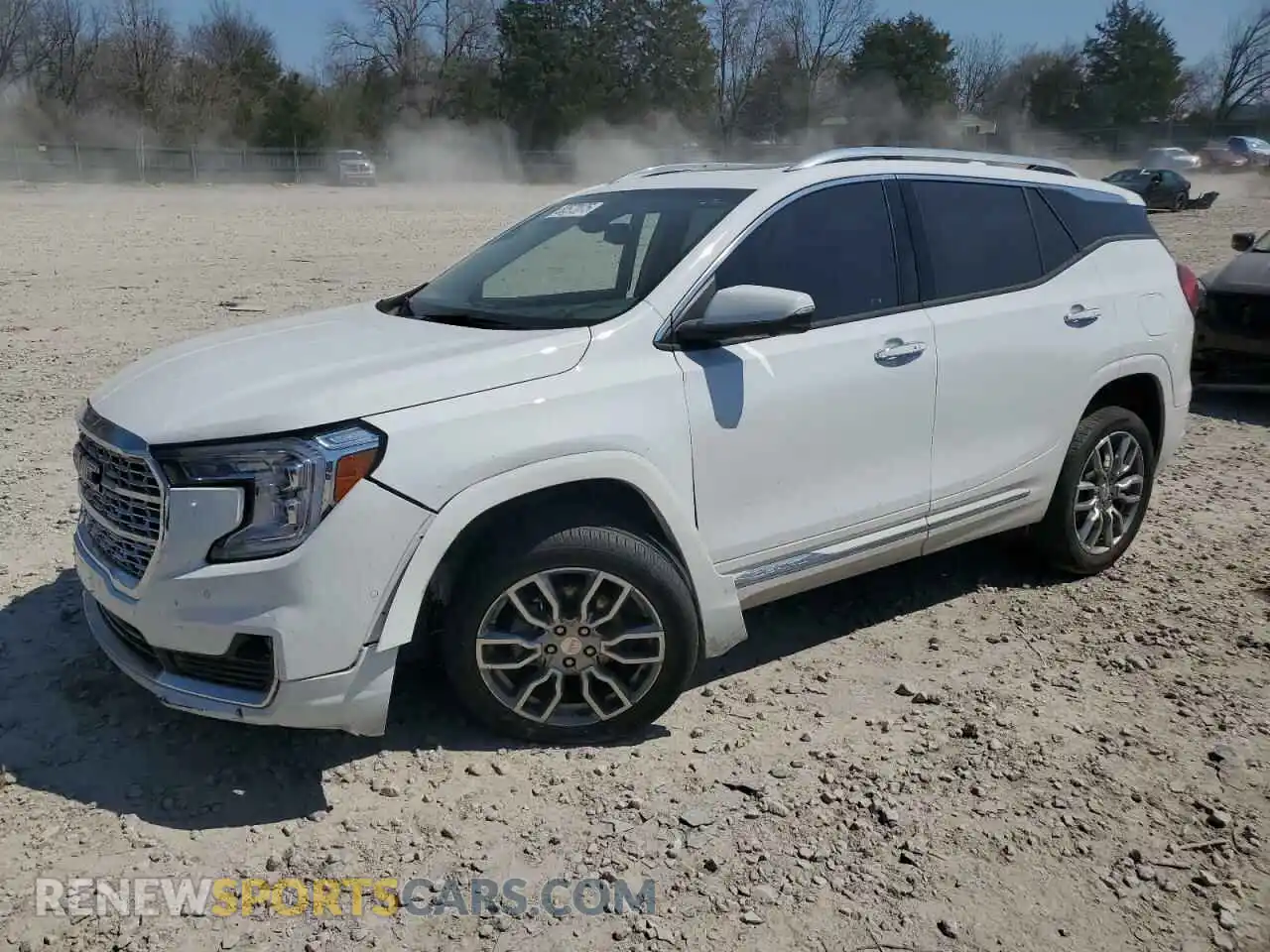 1 Photograph of a damaged car 3GKALXEV2NL226743 GMC TERRAIN 2022
