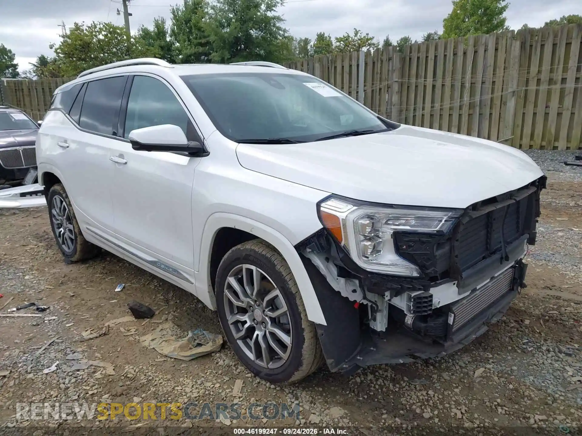 1 Photograph of a damaged car 3GKALXEV5NL164805 GMC TERRAIN 2022