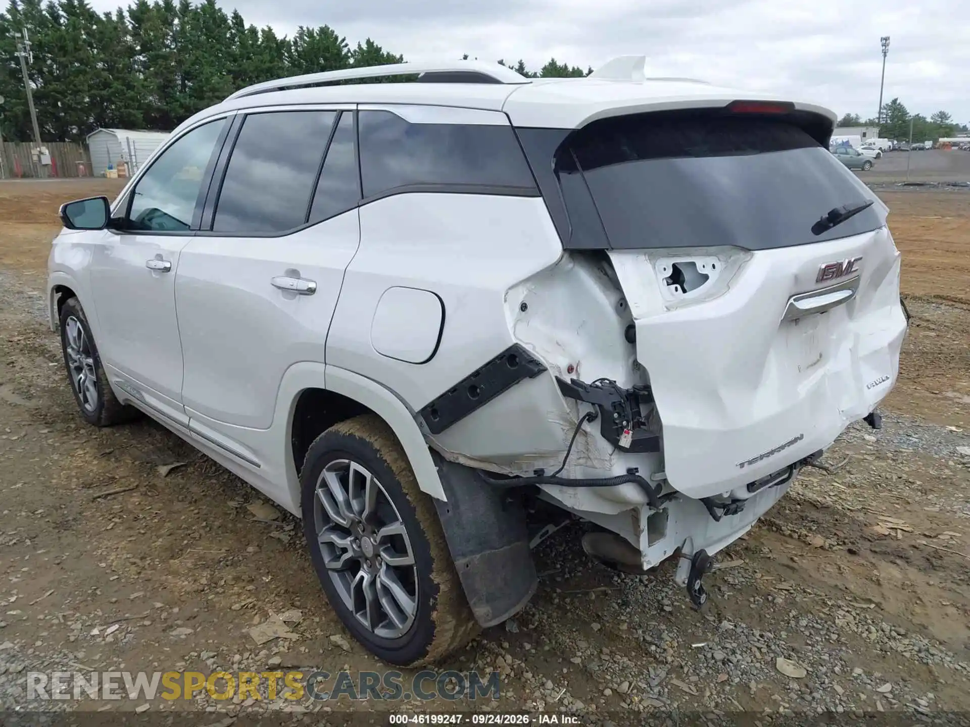 3 Photograph of a damaged car 3GKALXEV5NL164805 GMC TERRAIN 2022