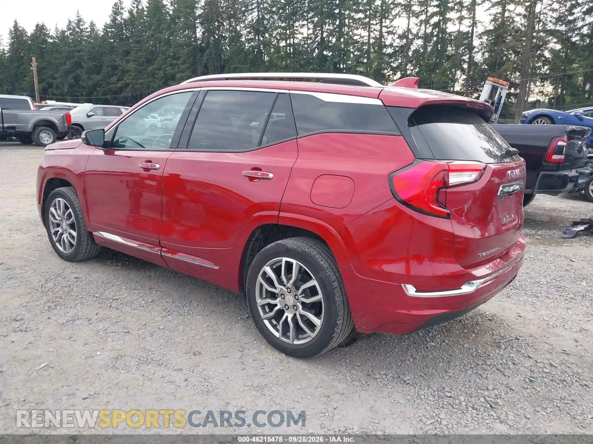 3 Photograph of a damaged car 3GKALXEV7NL189480 GMC TERRAIN 2022