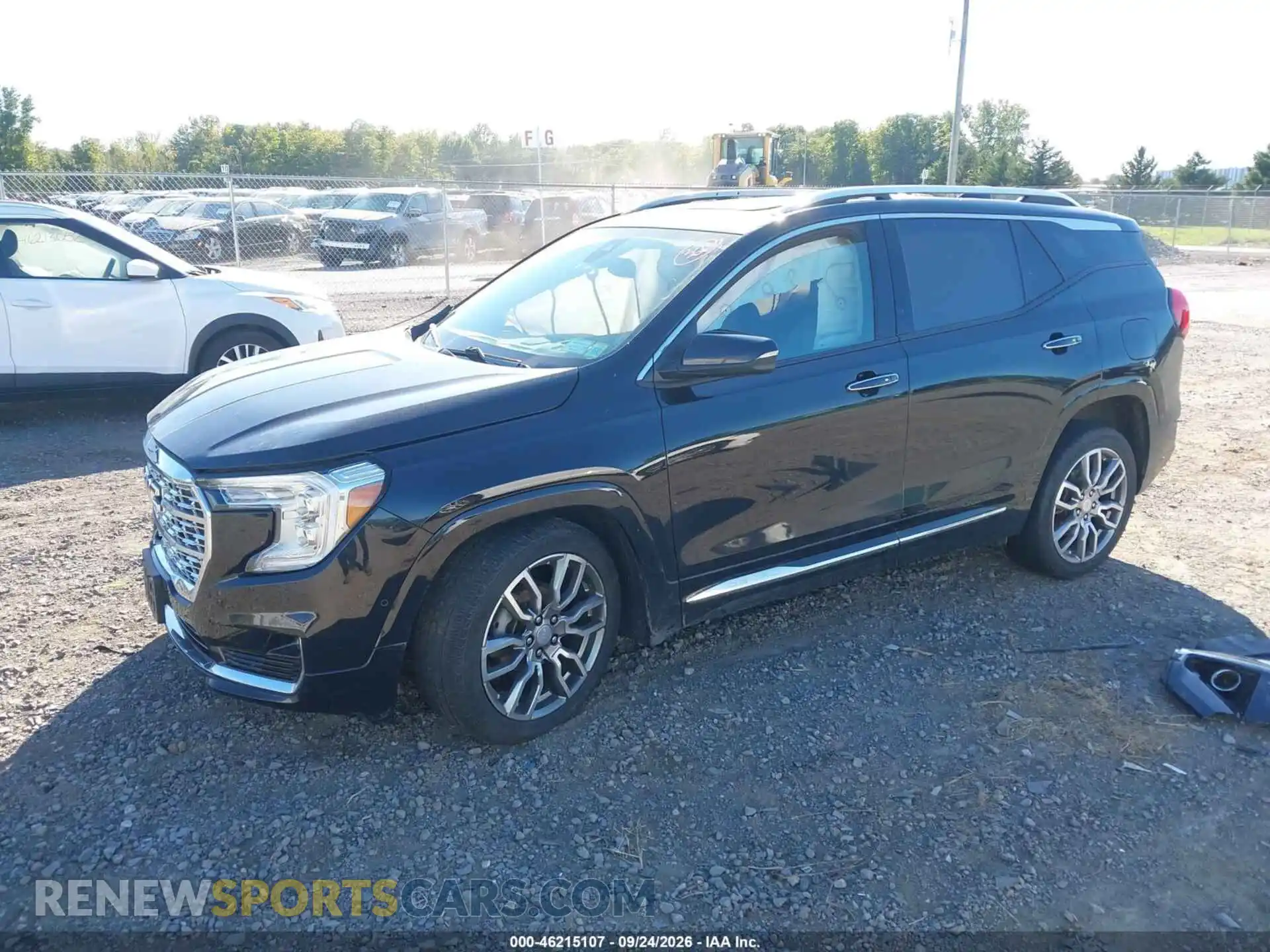 2 fotografías del automóvil dañado 3GKALXEV8NL215813 GMC TERRAIN 2022