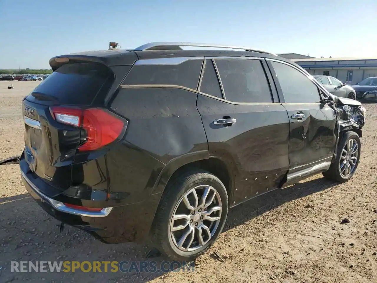 3 Photograph of a damaged car 3GKALXEV9NL246326 GMC TERRAIN 2022