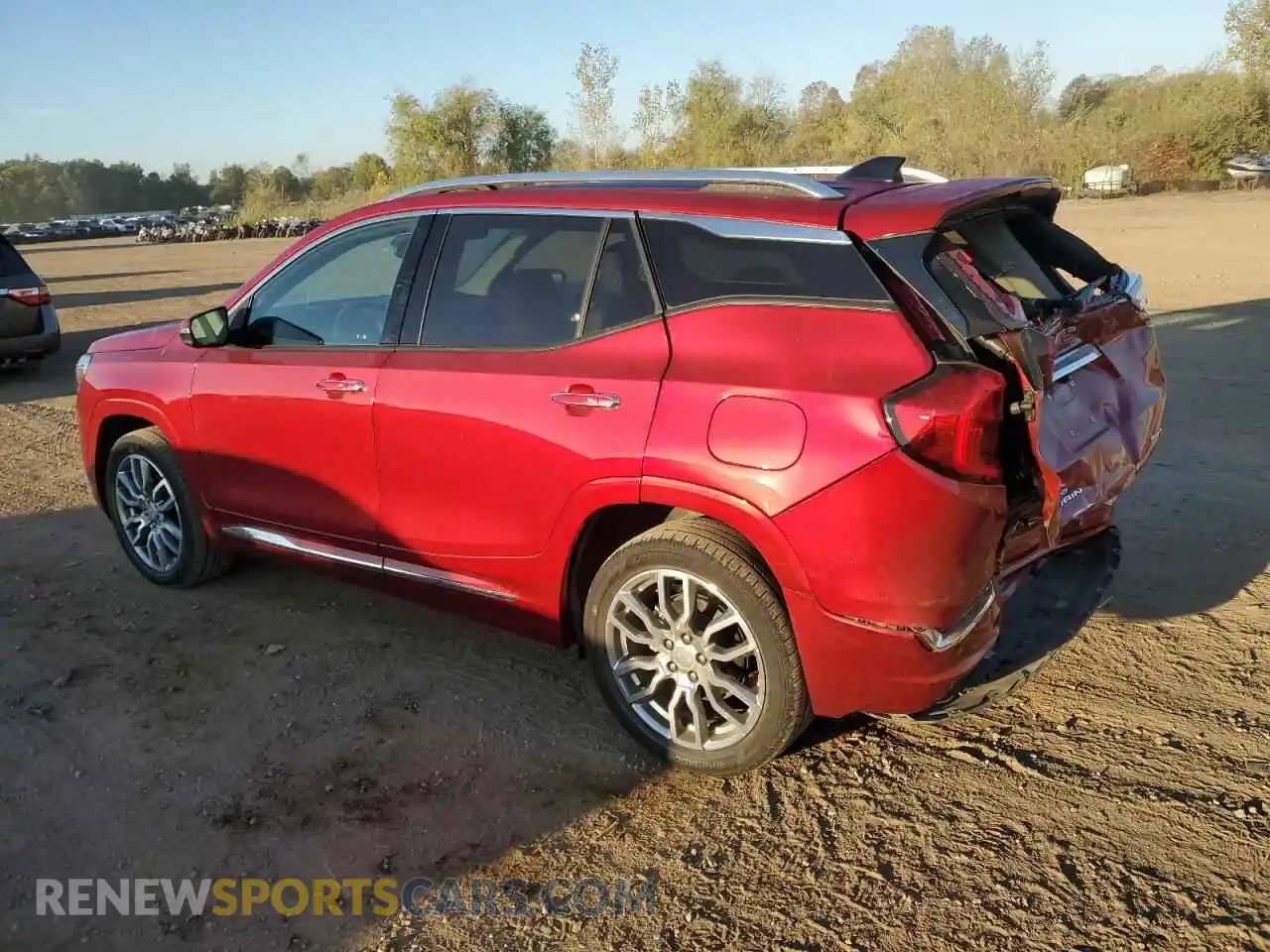 2 Photograph of a damaged car 3GKALXEVXNL193670 GMC TERRAIN 2022