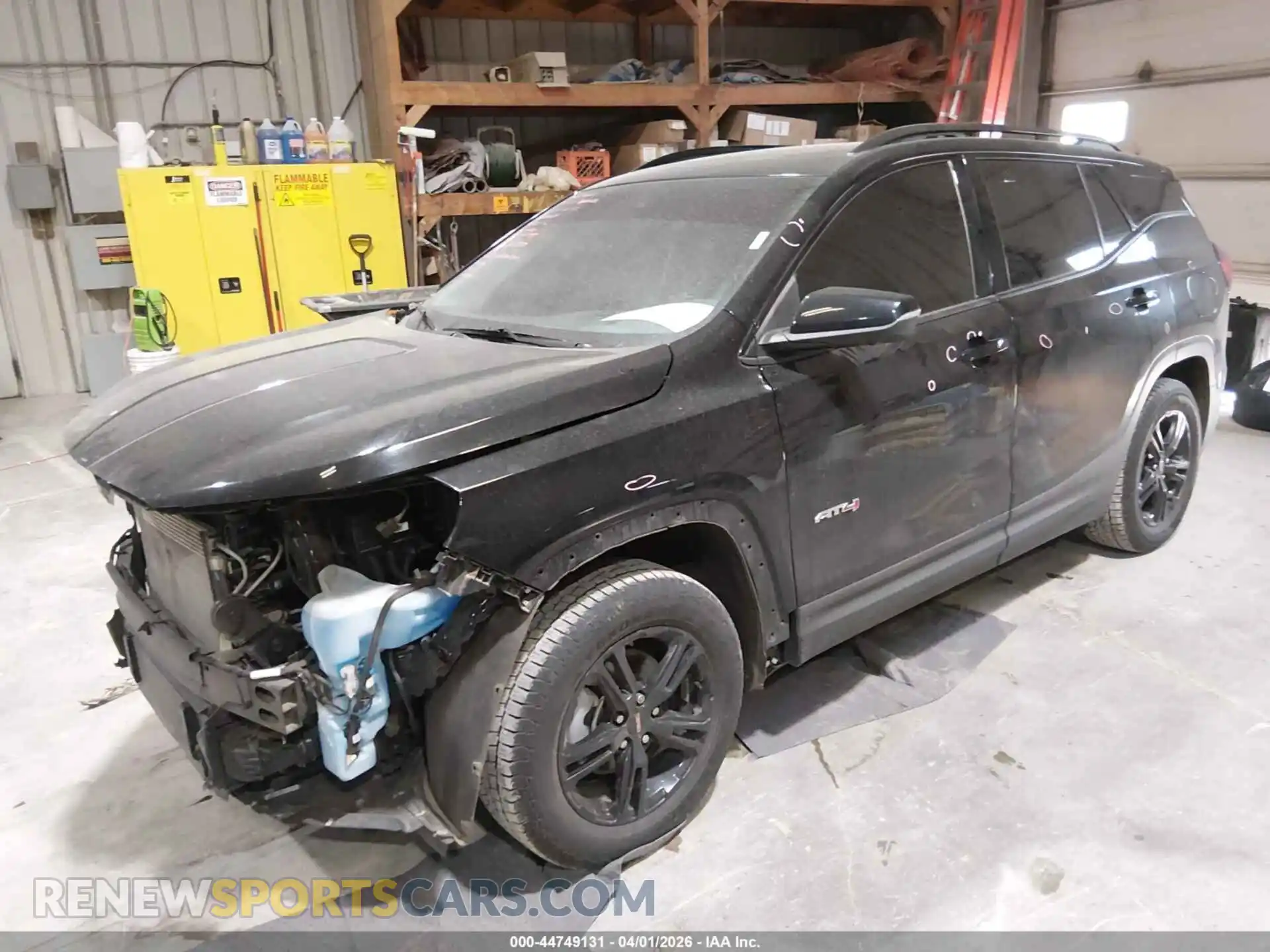 2 Photograph of a damaged car 3GKALYEV2NL250286 GMC TERRAIN 2022