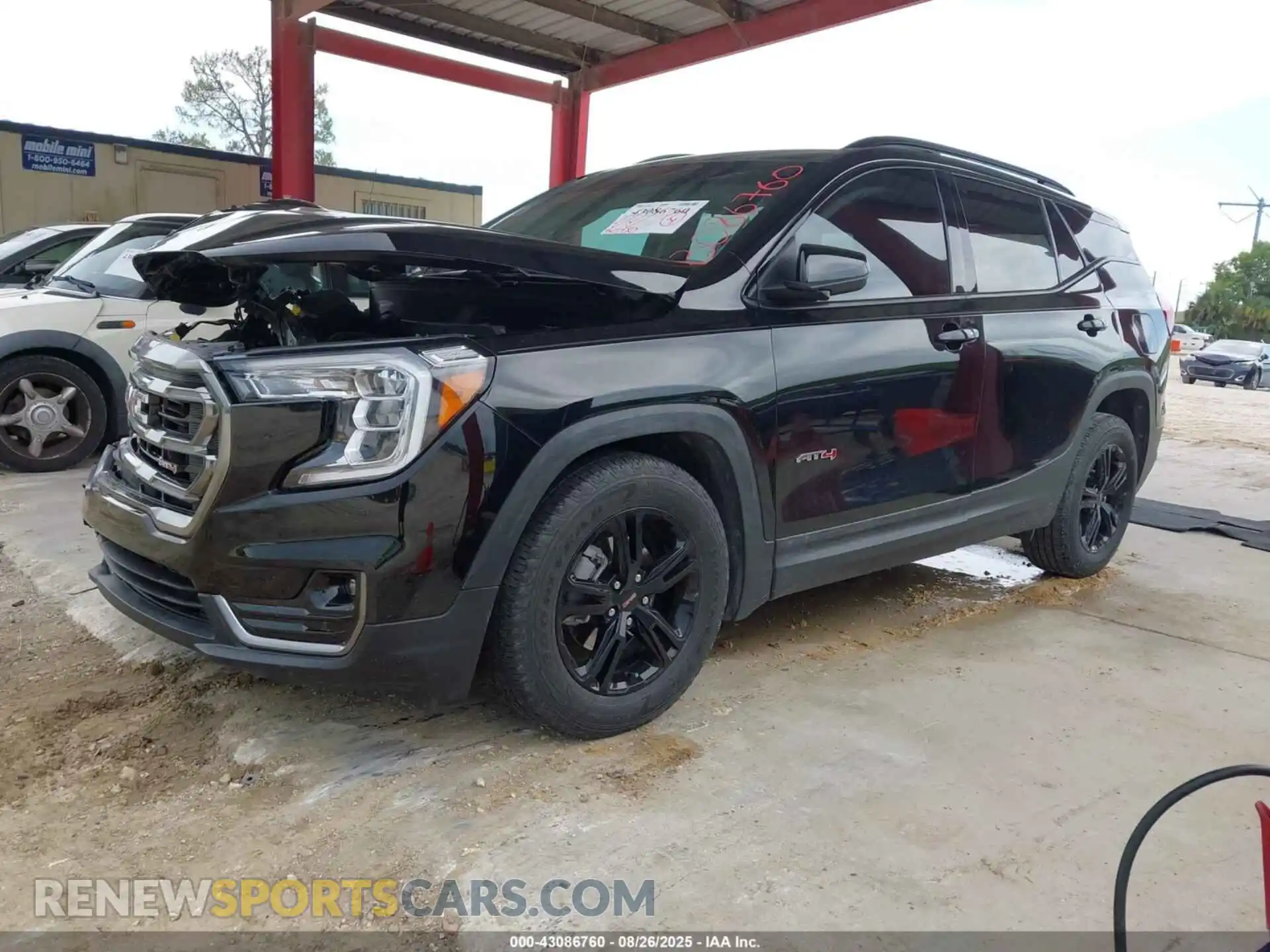 2 Photograph of a damaged car 3GKALYEV6NL174068 GMC TERRAIN 2022