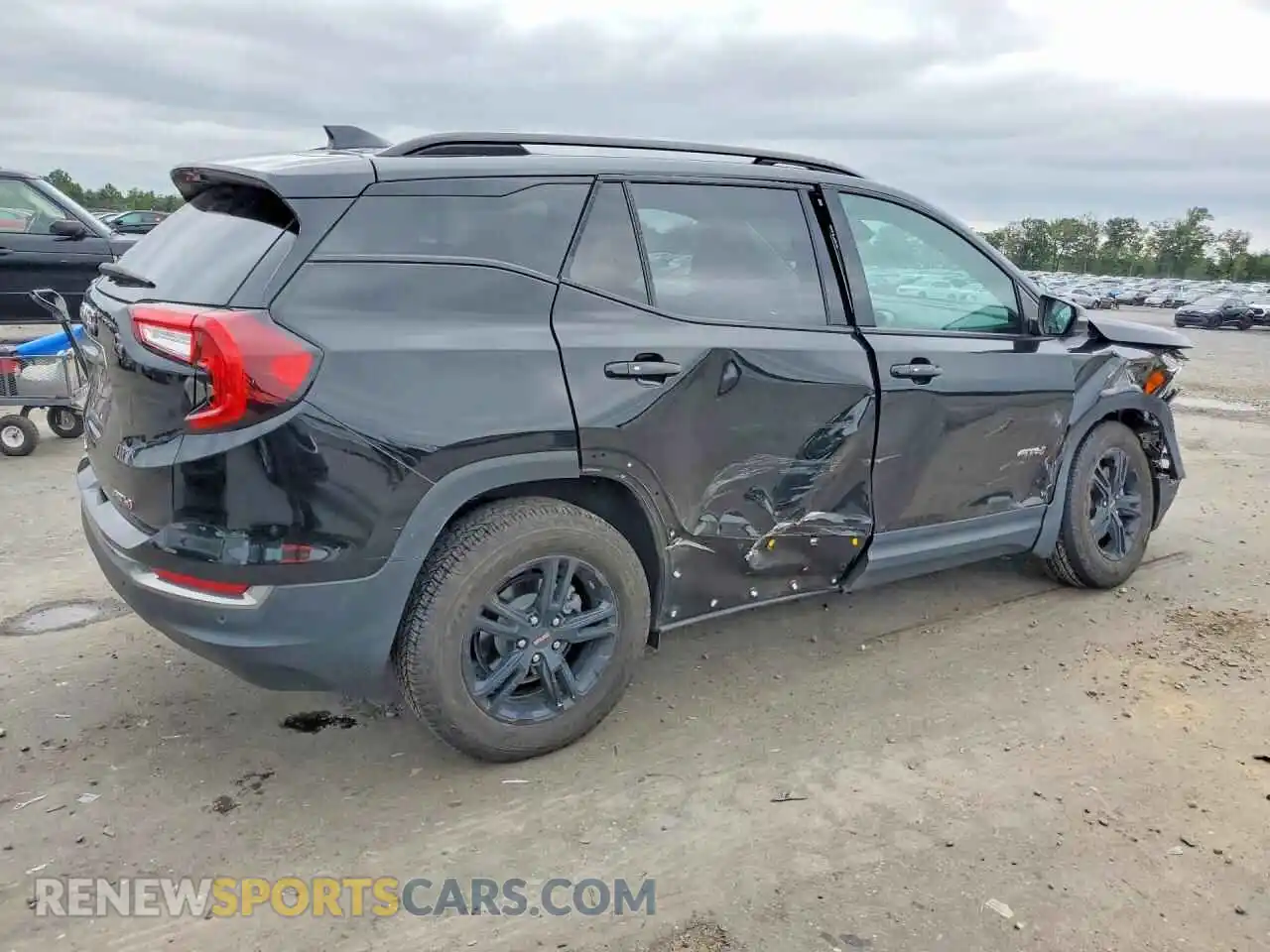 3 Photograph of a damaged car 3GKALYEV7NL310109 GMC TERRAIN 2022