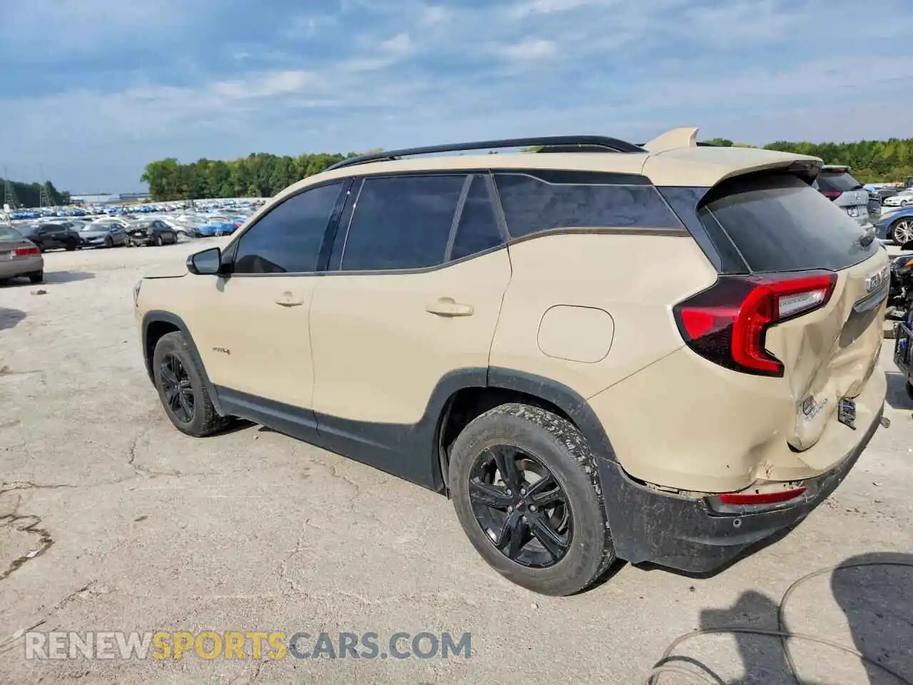2 fotografías del automóvil dañado 3GKALYEVXNL171903 GMC TERRAIN 2022