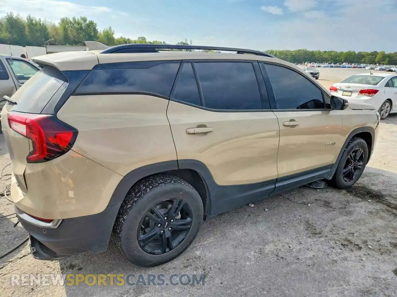 3 fotografías del automóvil dañado 3GKALYEVXNL171903 GMC TERRAIN 2022