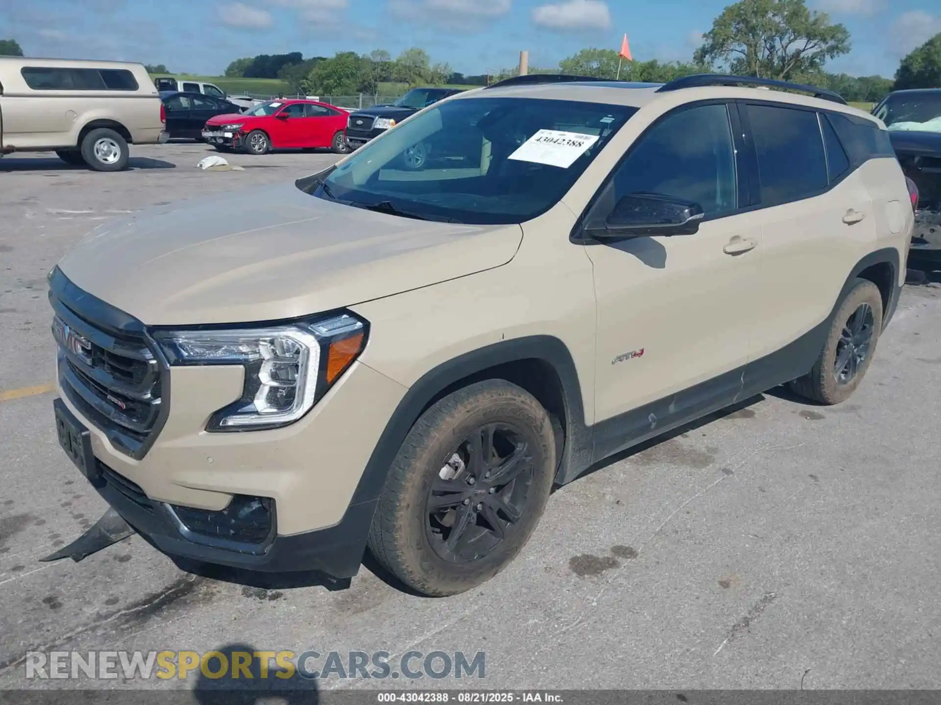 2 Photograph of a damaged car 3GKALYEVXNL217410 GMC TERRAIN 2022