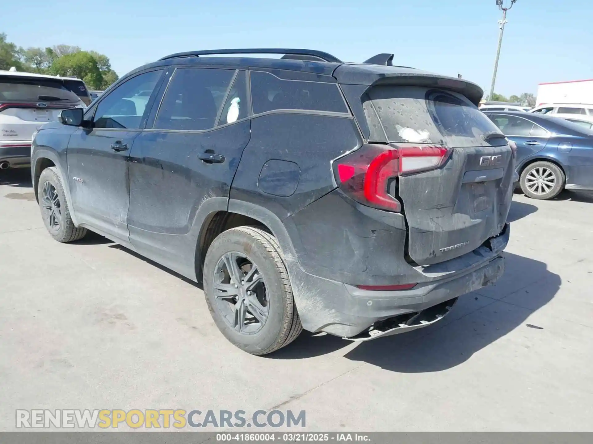 3 Photograph of a damaged car 3GKALYEVXNL286596 GMC TERRAIN 2022