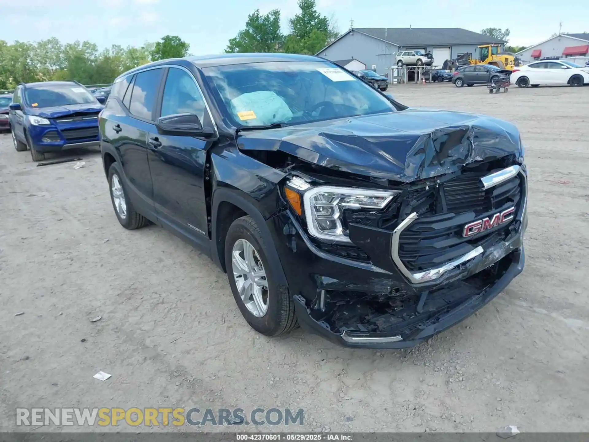1 Photograph of a damaged car 3GKALMEG0PL137708 GMC TERRAIN 2023